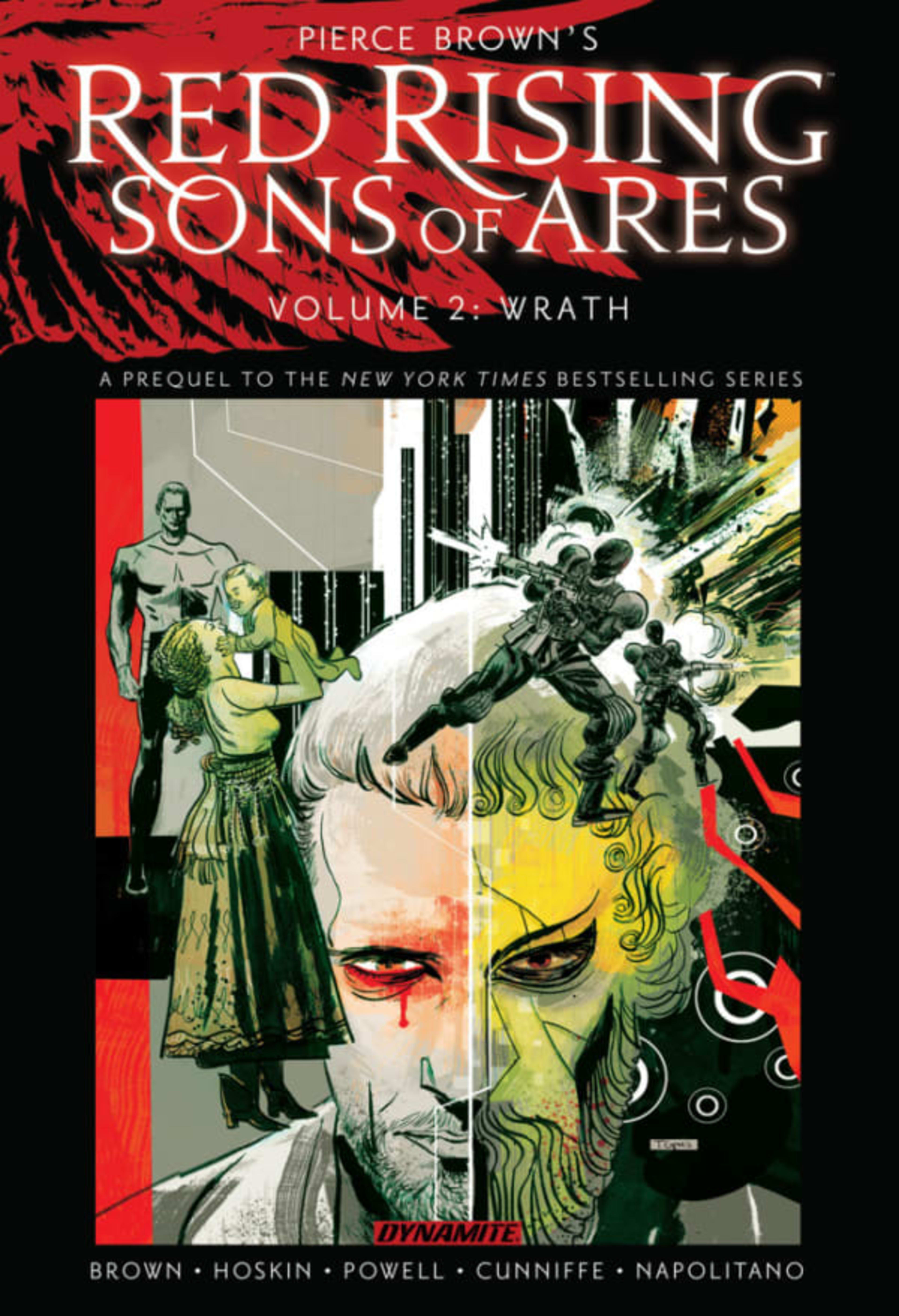 Pierce Brown's Red Rising: Sons of Ares: Wrath cover — © Dynamite Entertainment
