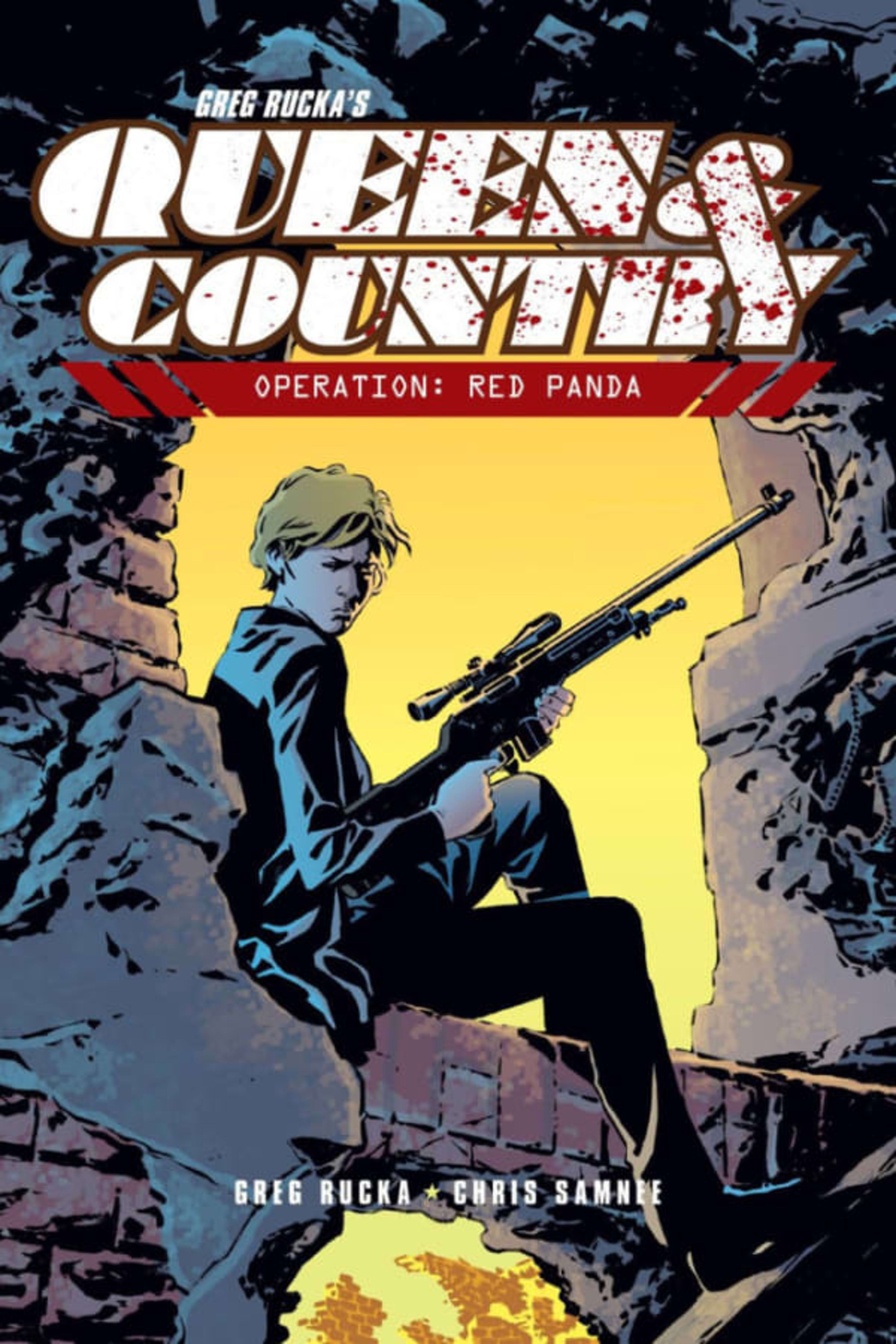 Queen & Country: Operation: Red Panda cover — © Oni Press