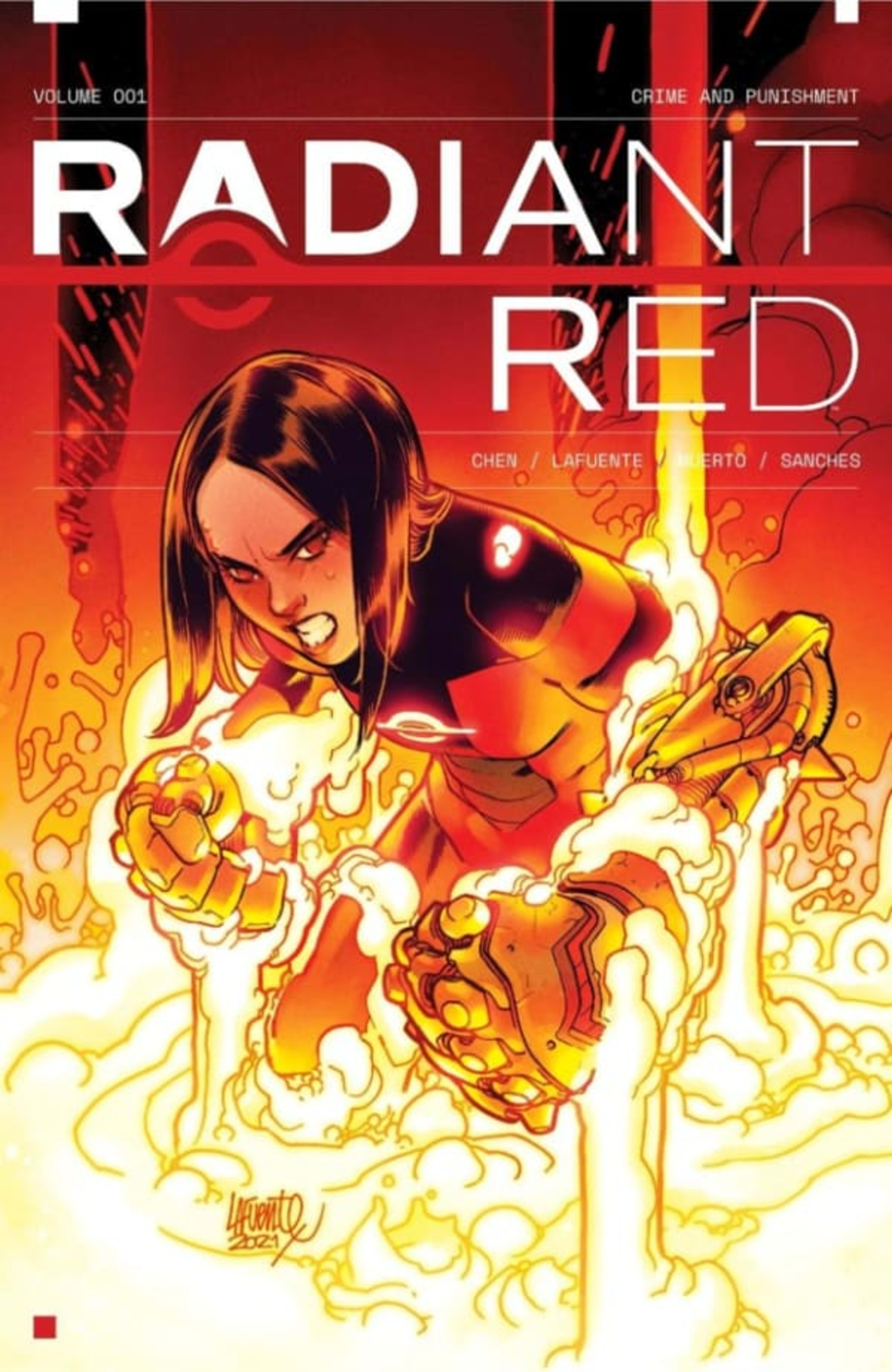 Radiant Red: Crime and Punishment cover — © Image