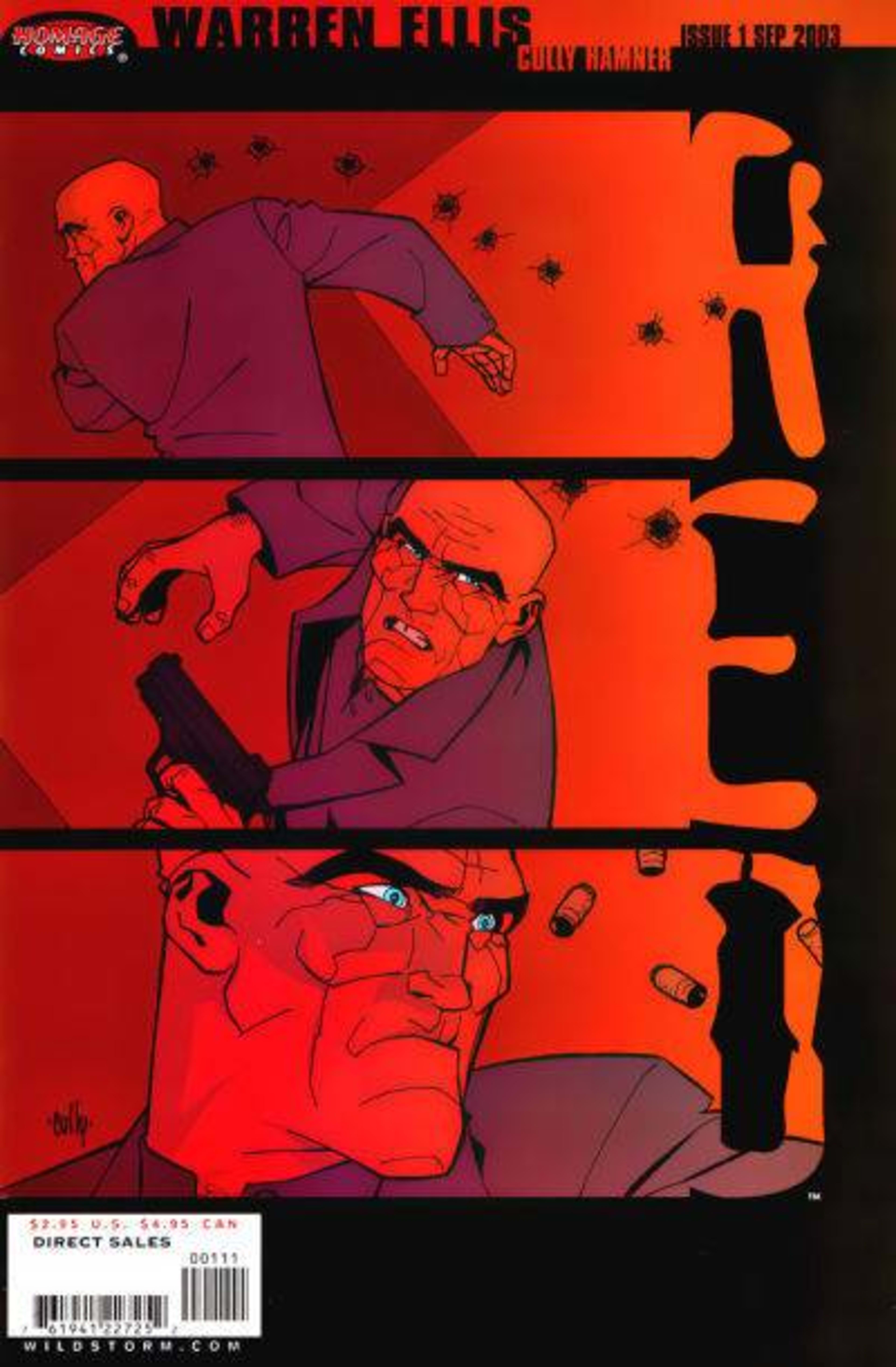 Red cover — © DC Comics