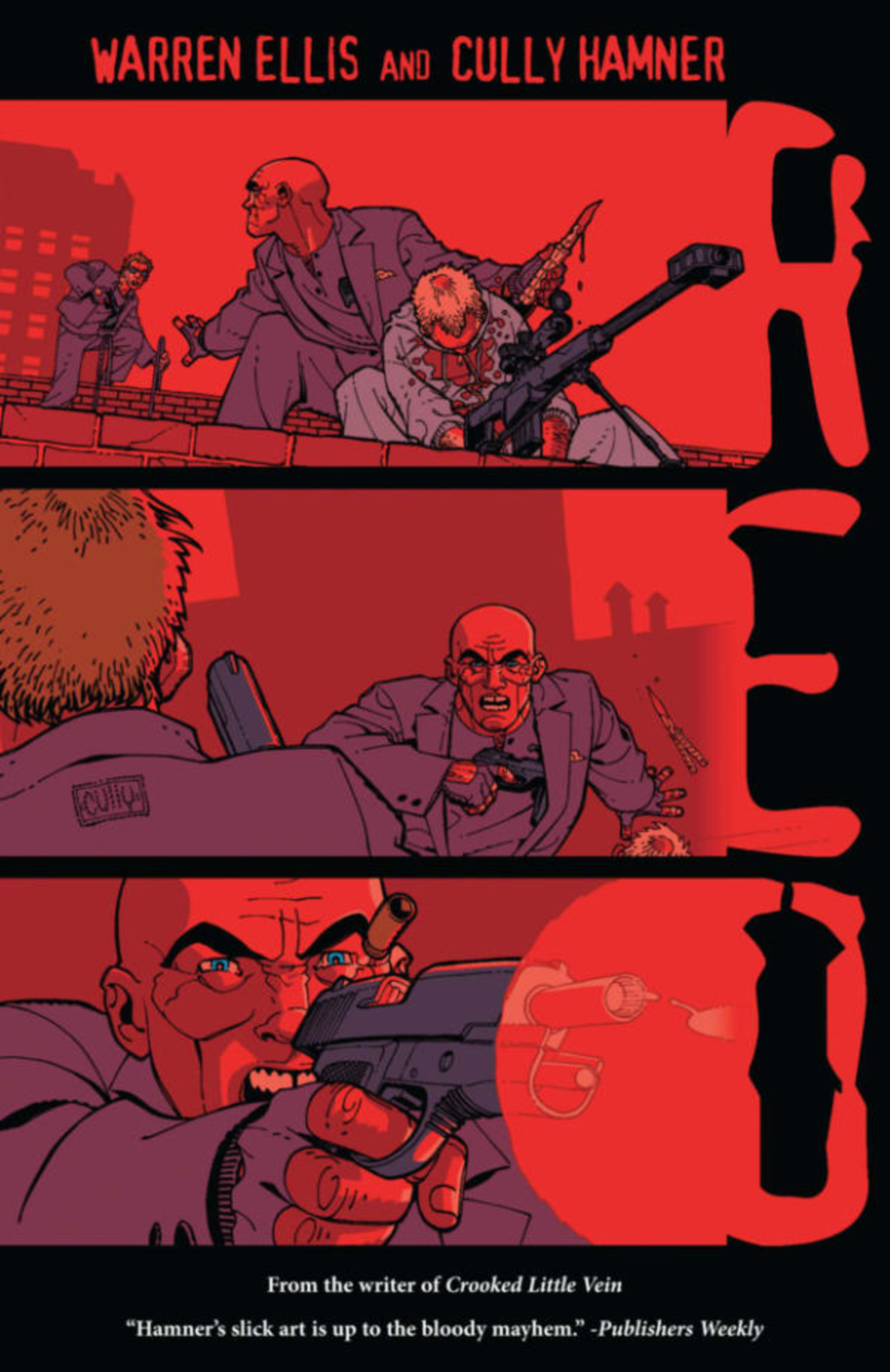 Red cover — © DC Comics