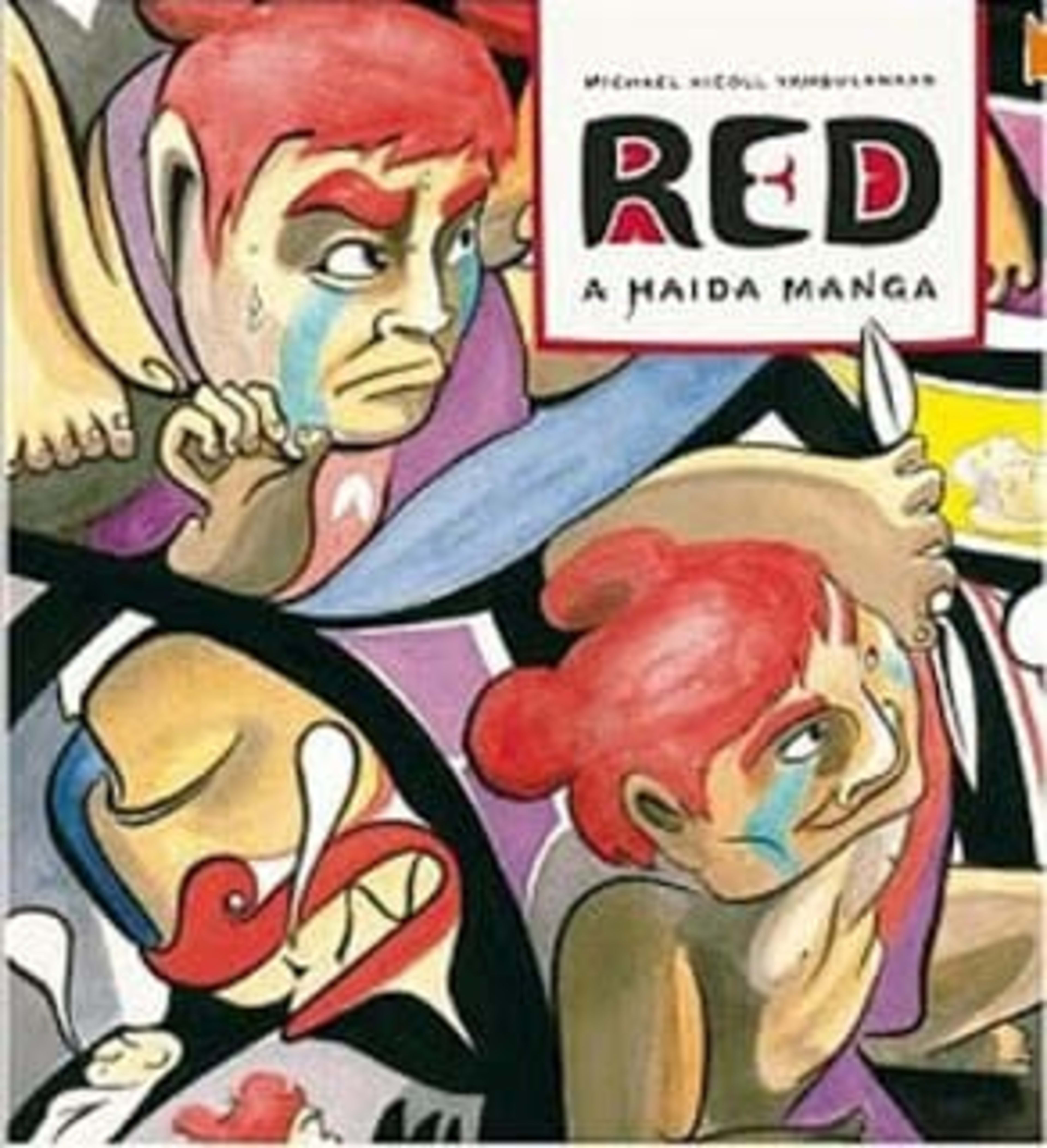 Red A Haida Manga cover — © D & M Publishers