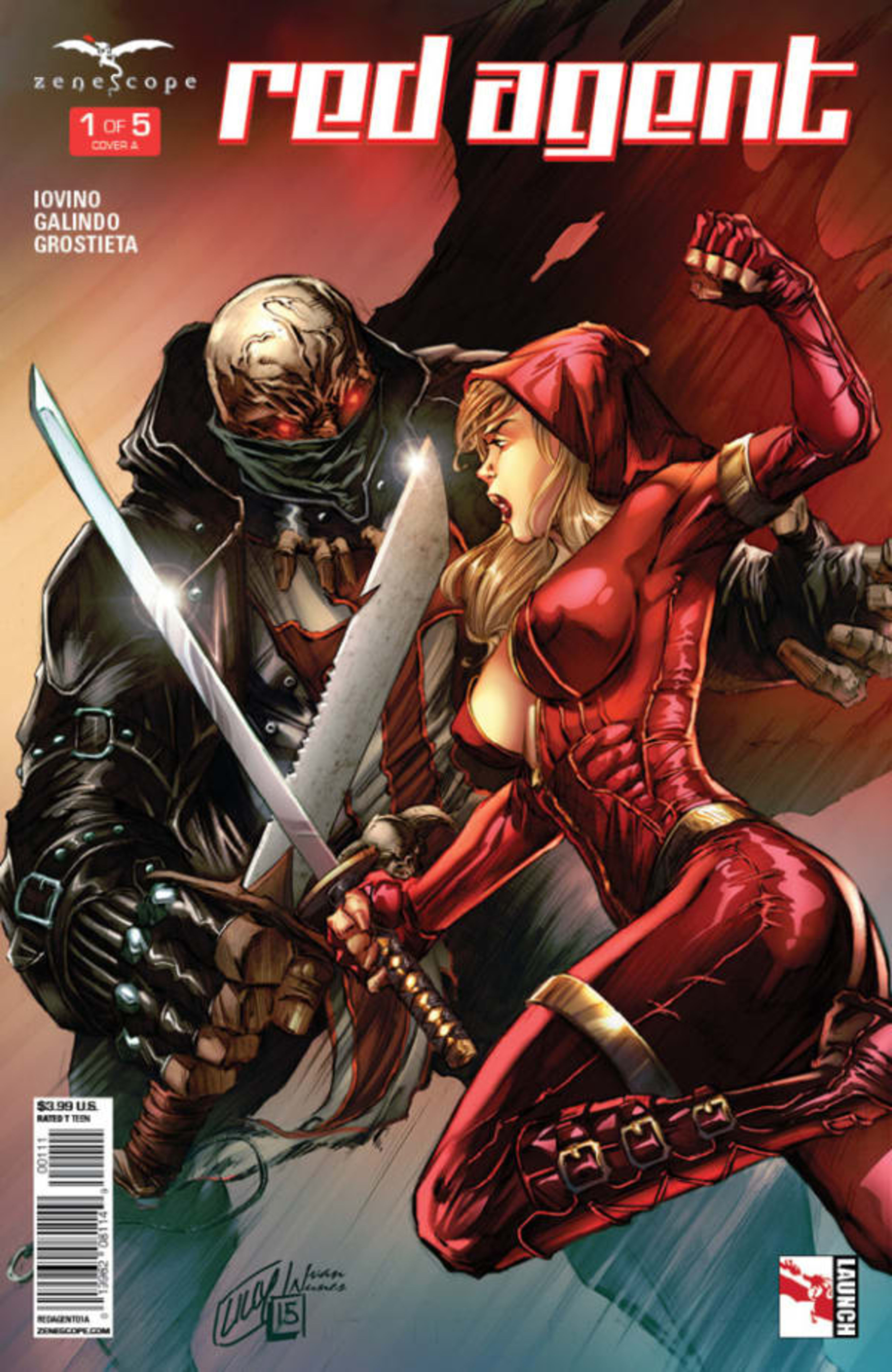 Red Agent cover — © Zenescope Entertainment