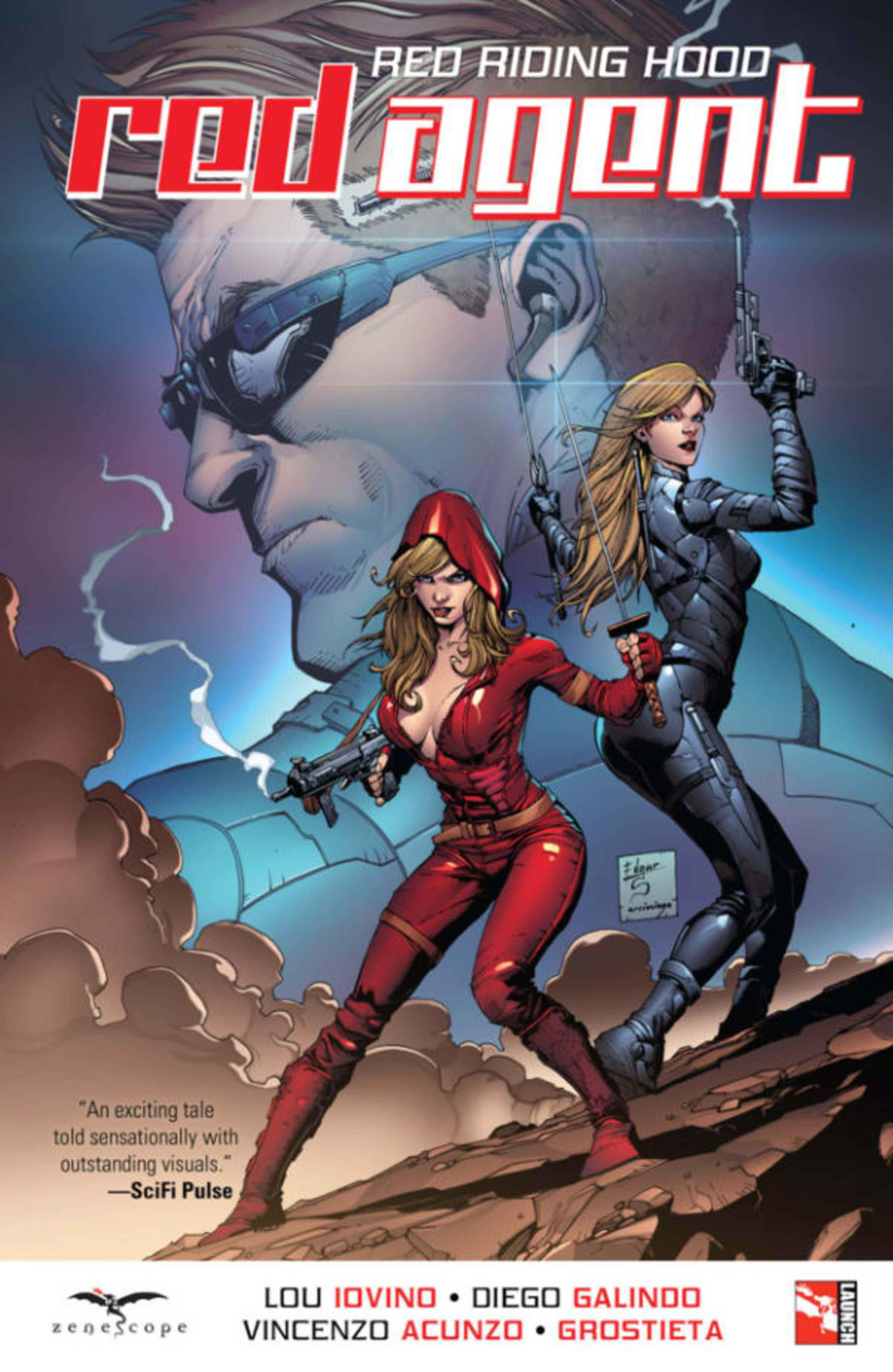 Red Agent cover — © Zenescope Entertainment
