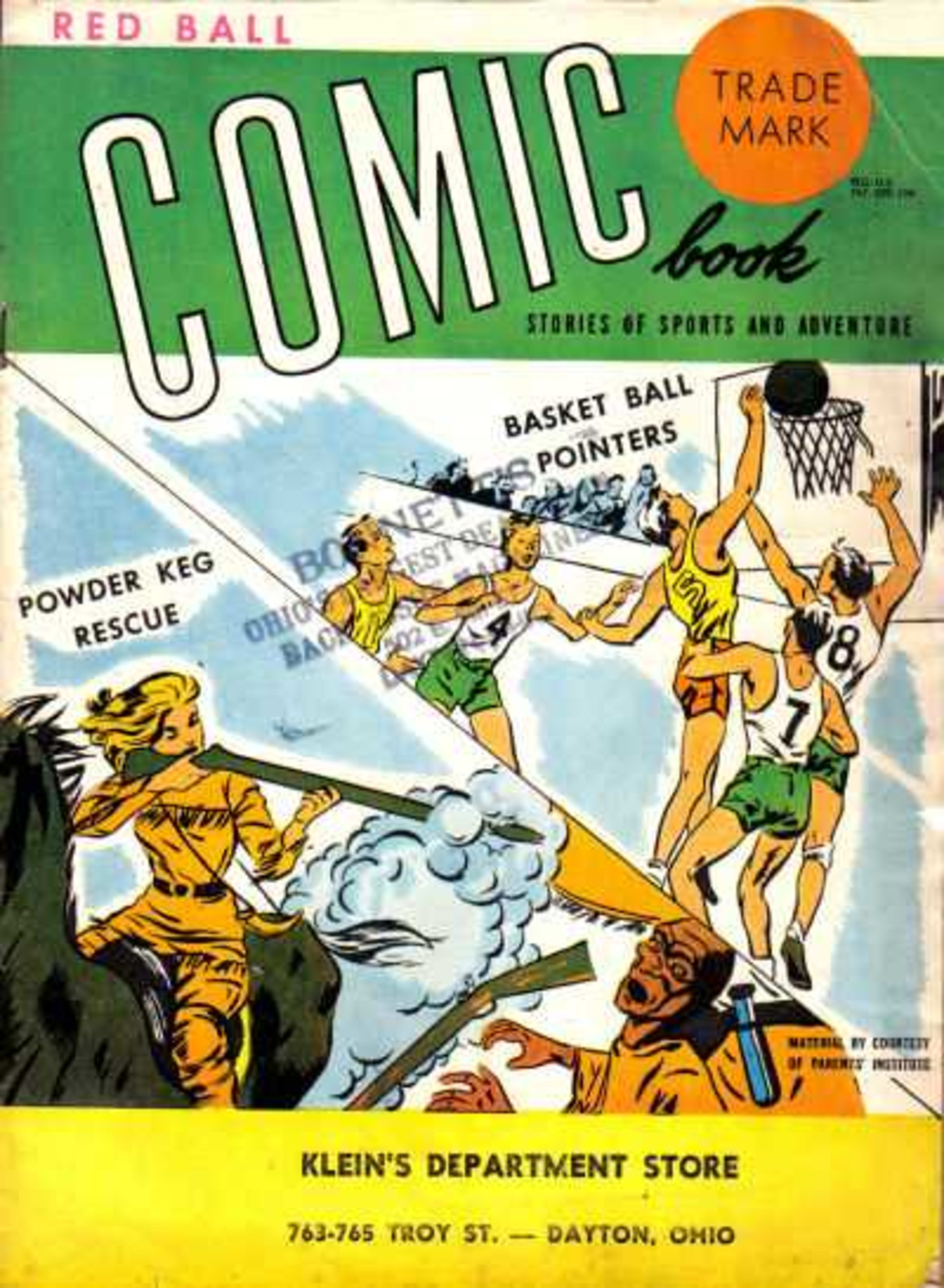 Red Ball Comic Book cover — © Parents Magazine Press