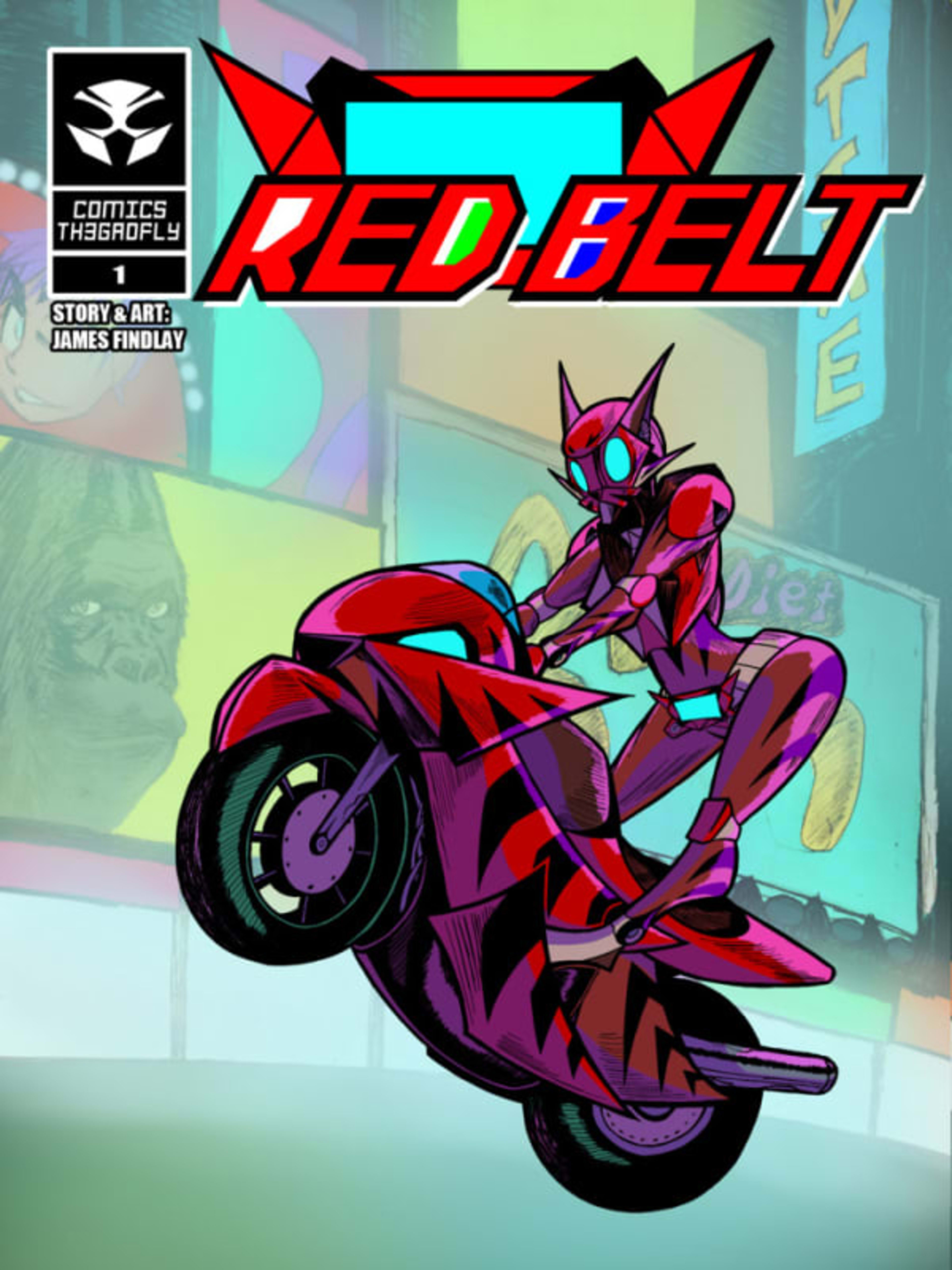 Red Belt cover — © Comics TH3GADFLY