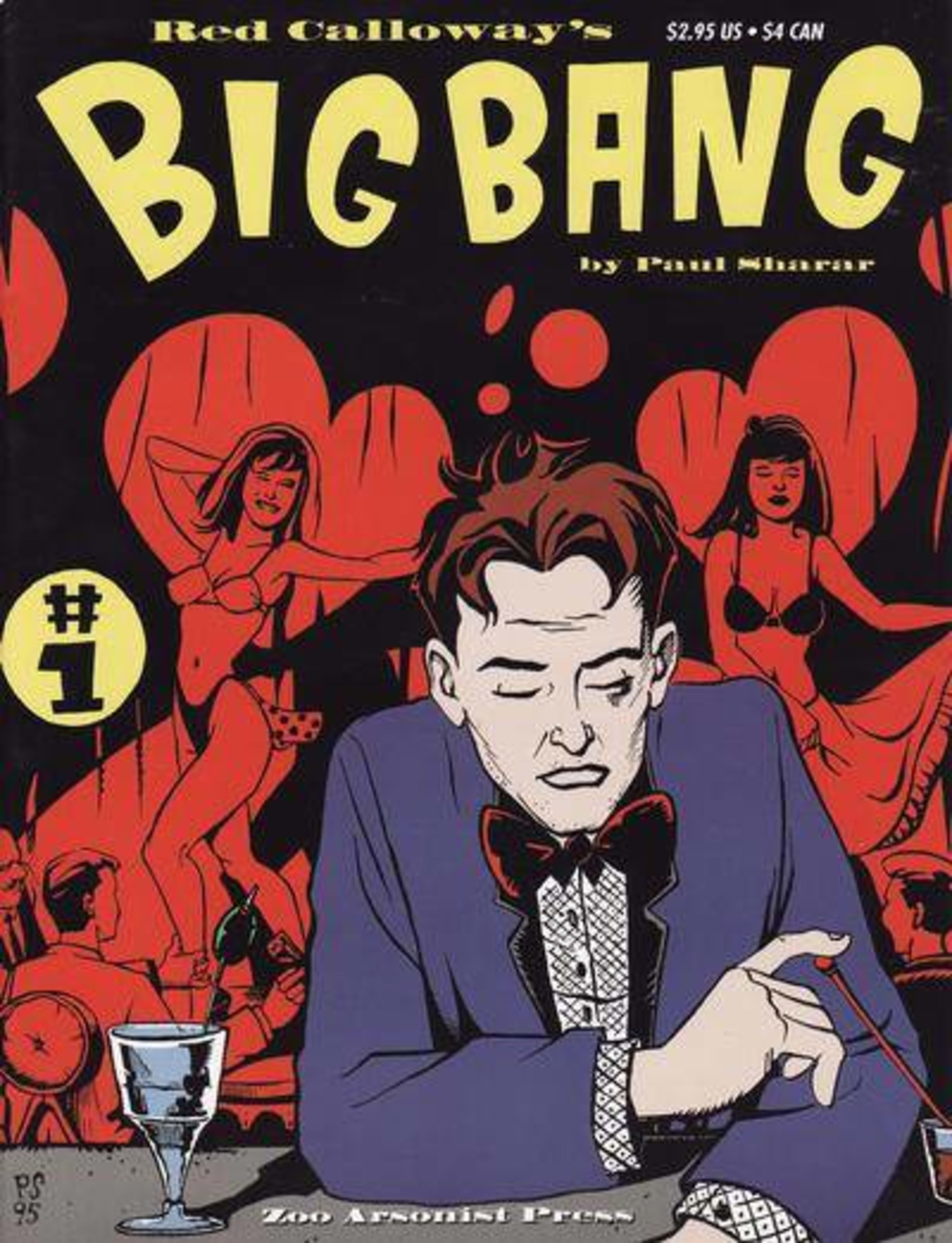 Red Calloway's Big Bang cover — © Zoo Arsonist Press