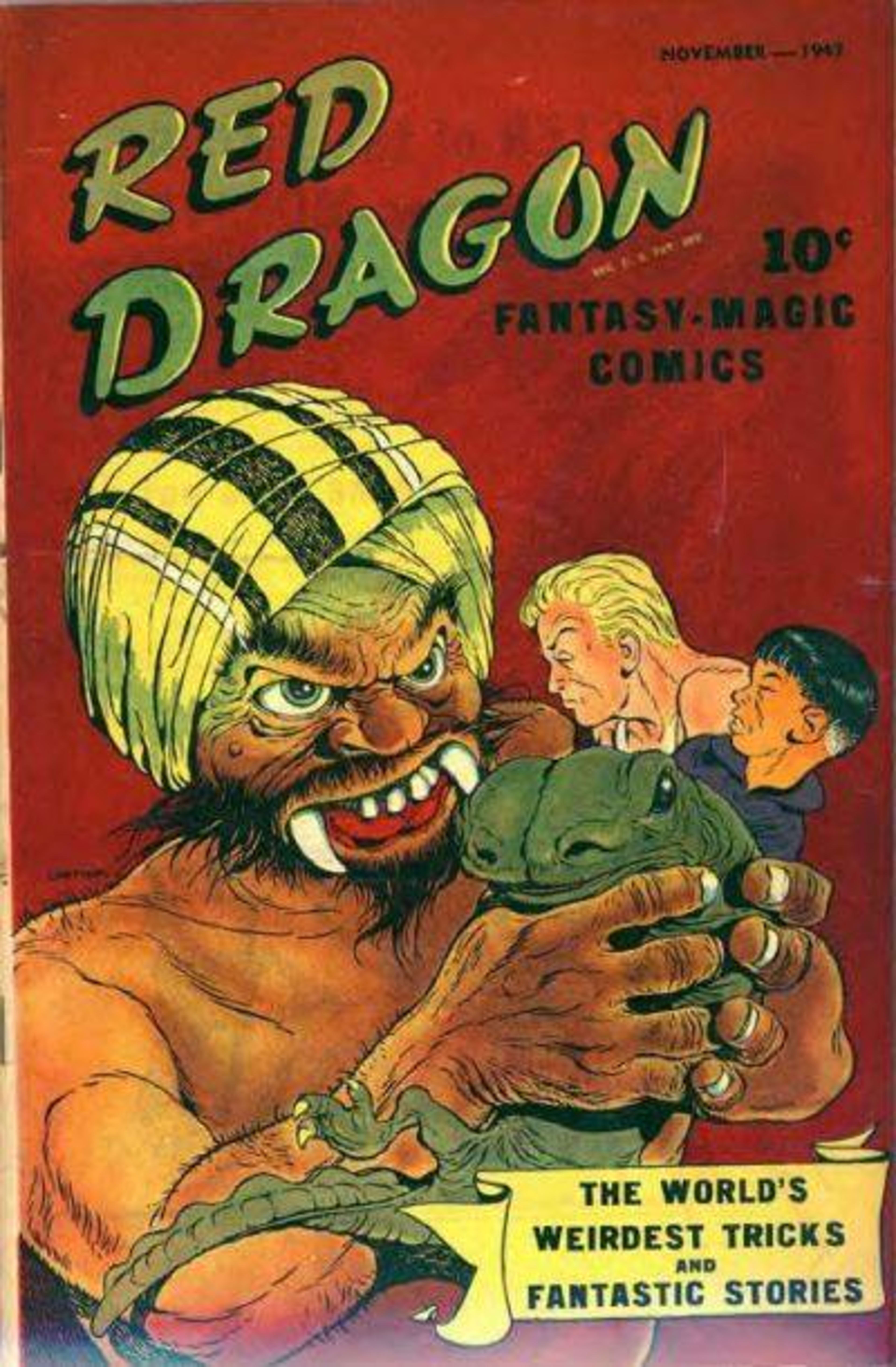 Red Dragon cover — © Street and Smith