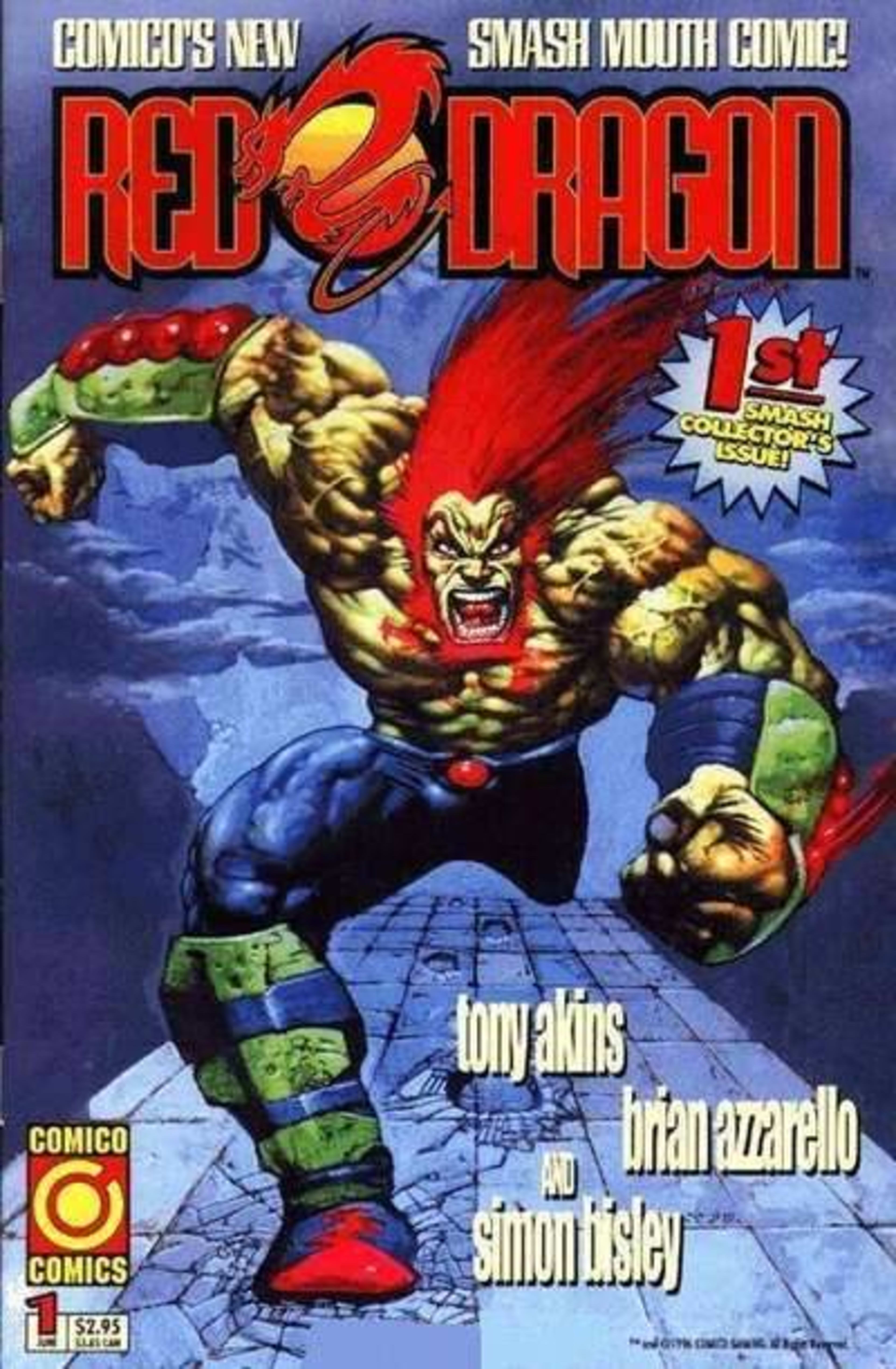 Red Dragon cover — © Comico
