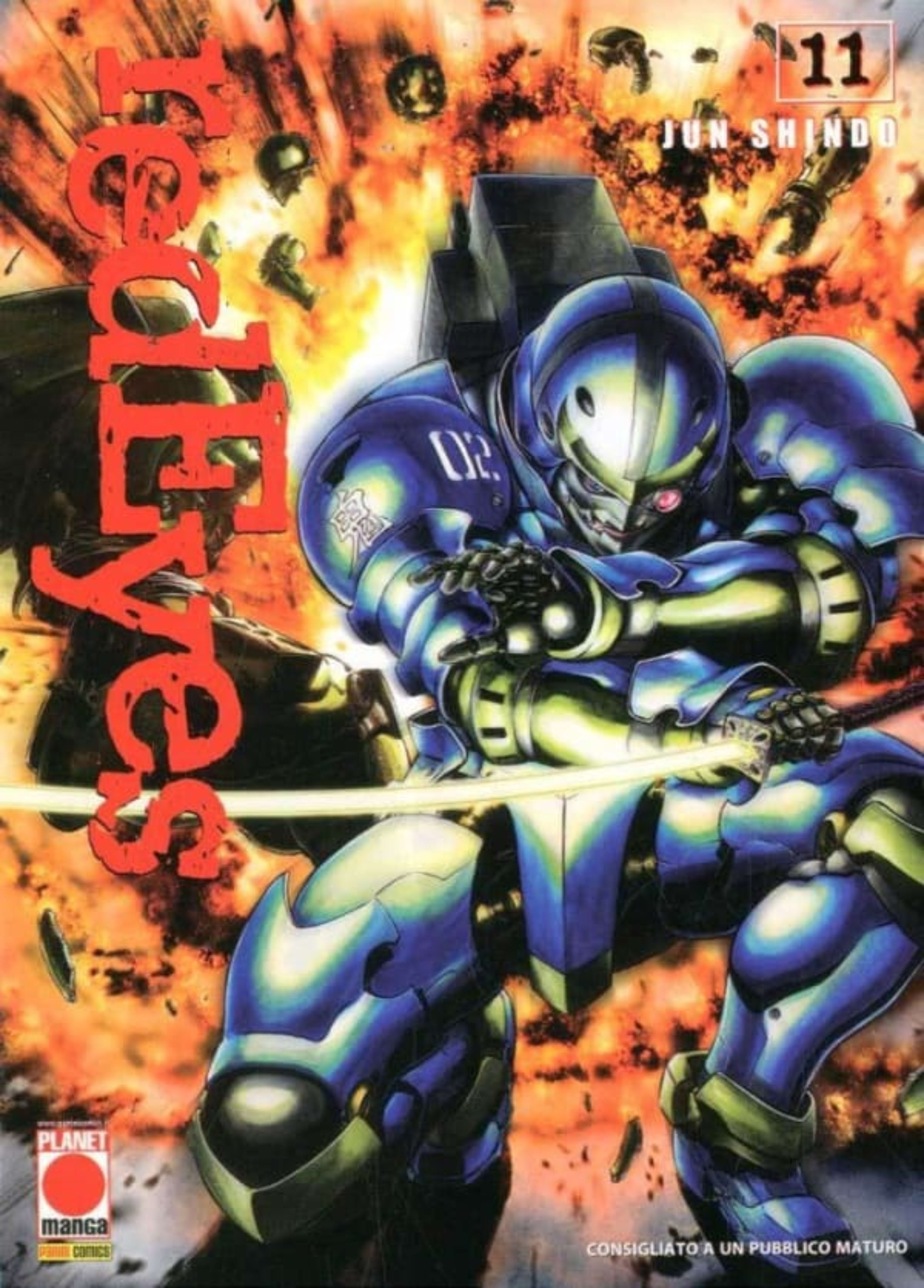 Red Eyes cover — © Panini Comics