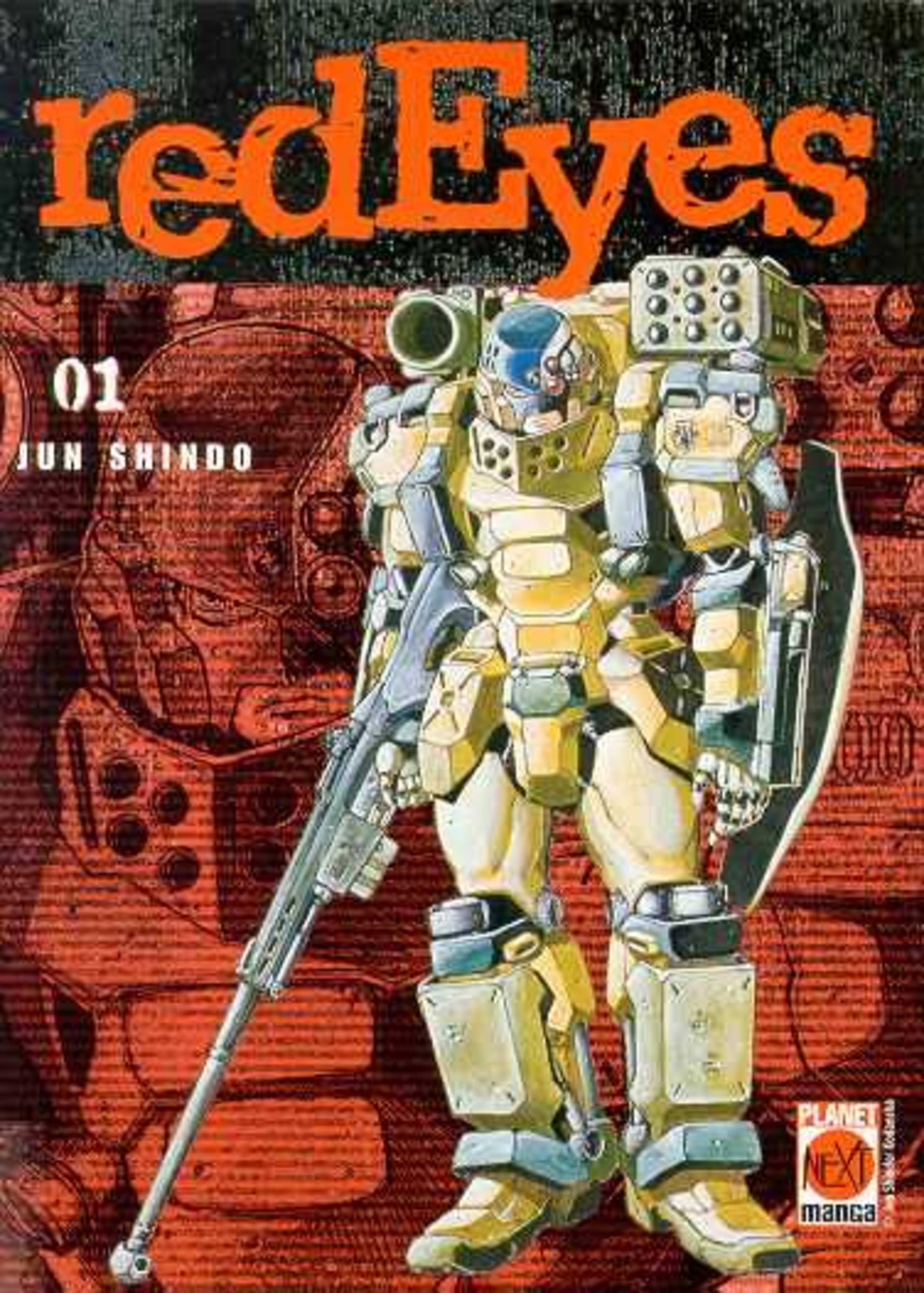 Red Eyes cover — © Panini Verlag