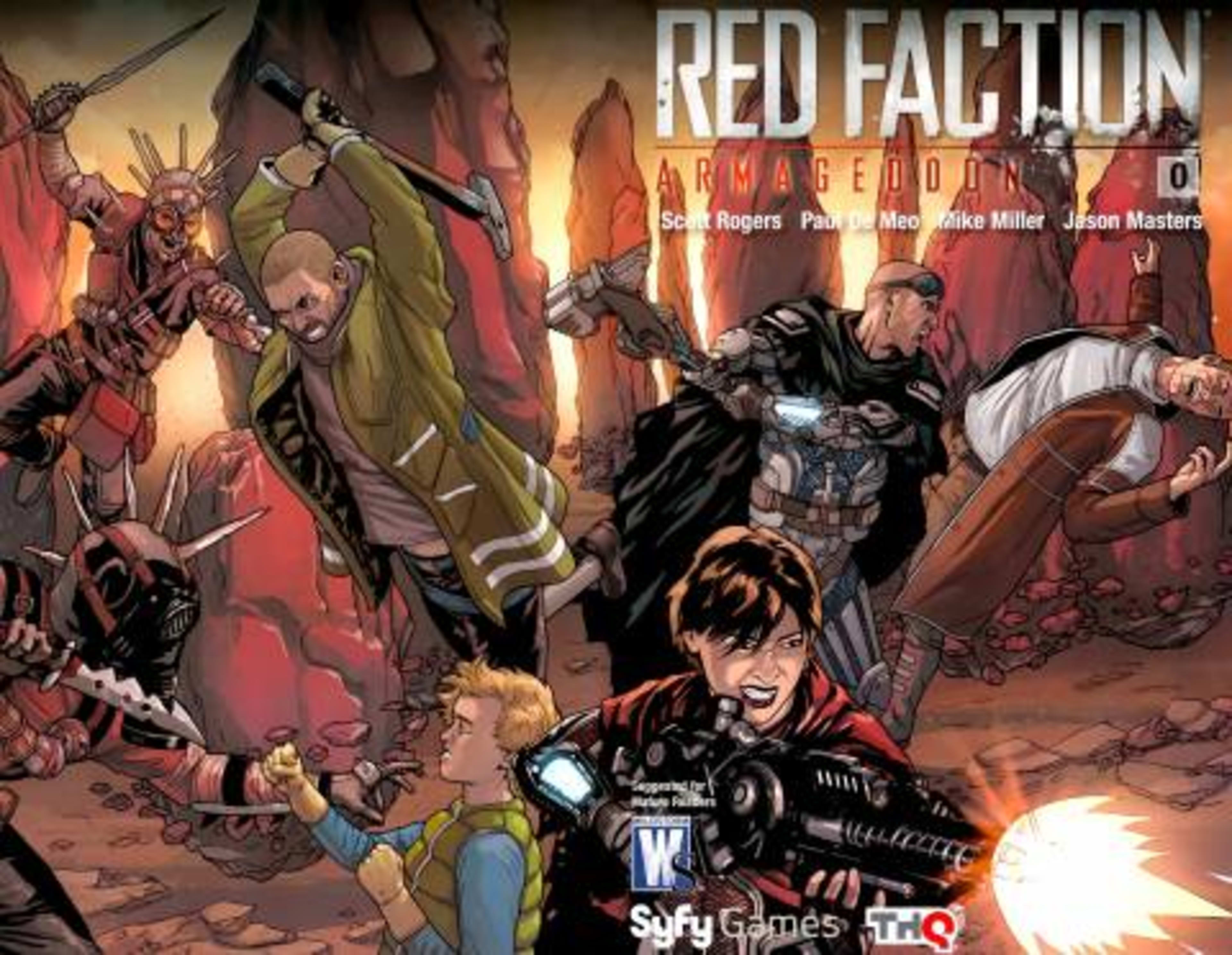 Red Faction: Armageddon cover — © DC Comics
