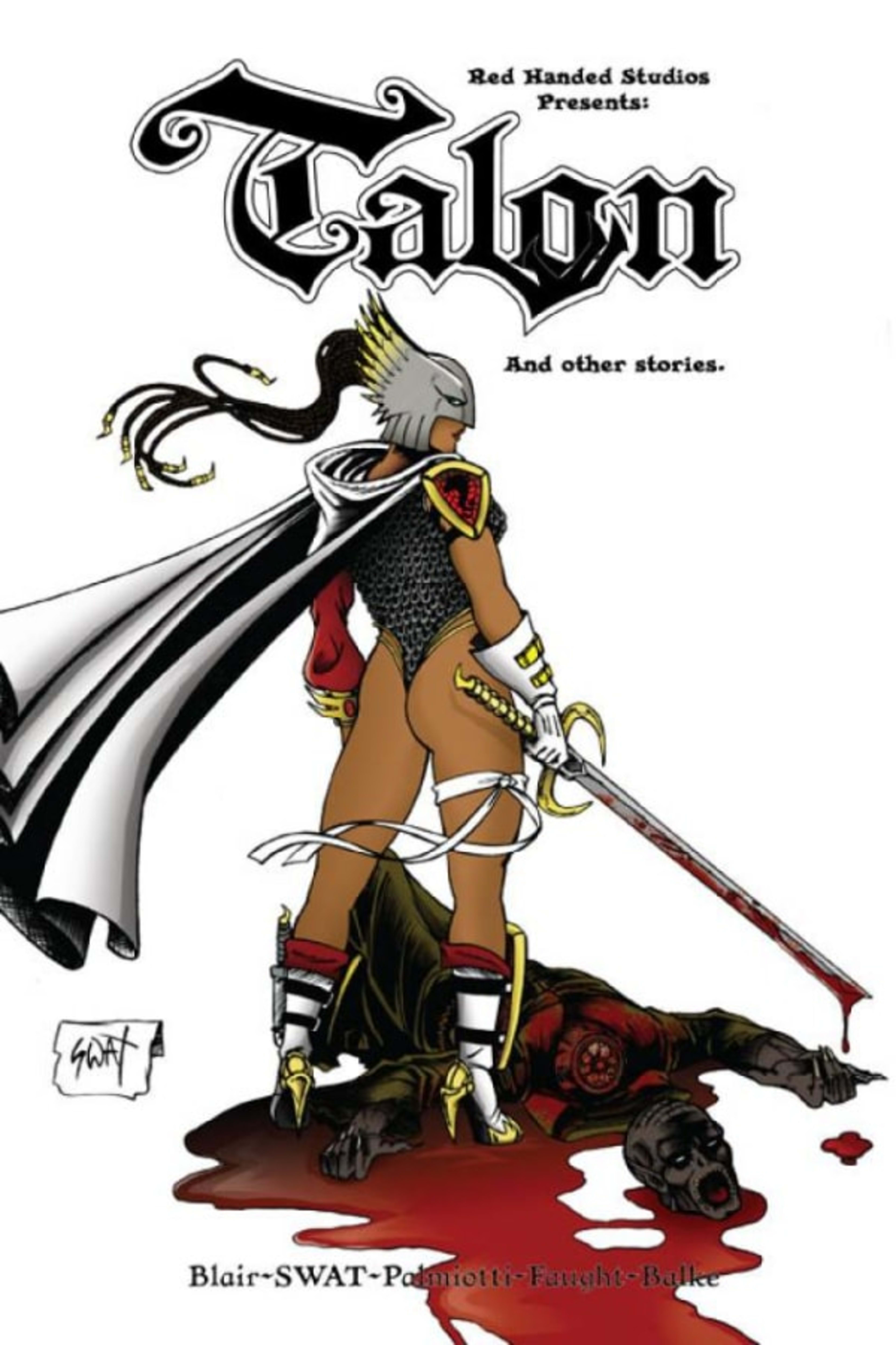 Red Handed Studios Presents: Talon cover — © Red Handed Studios