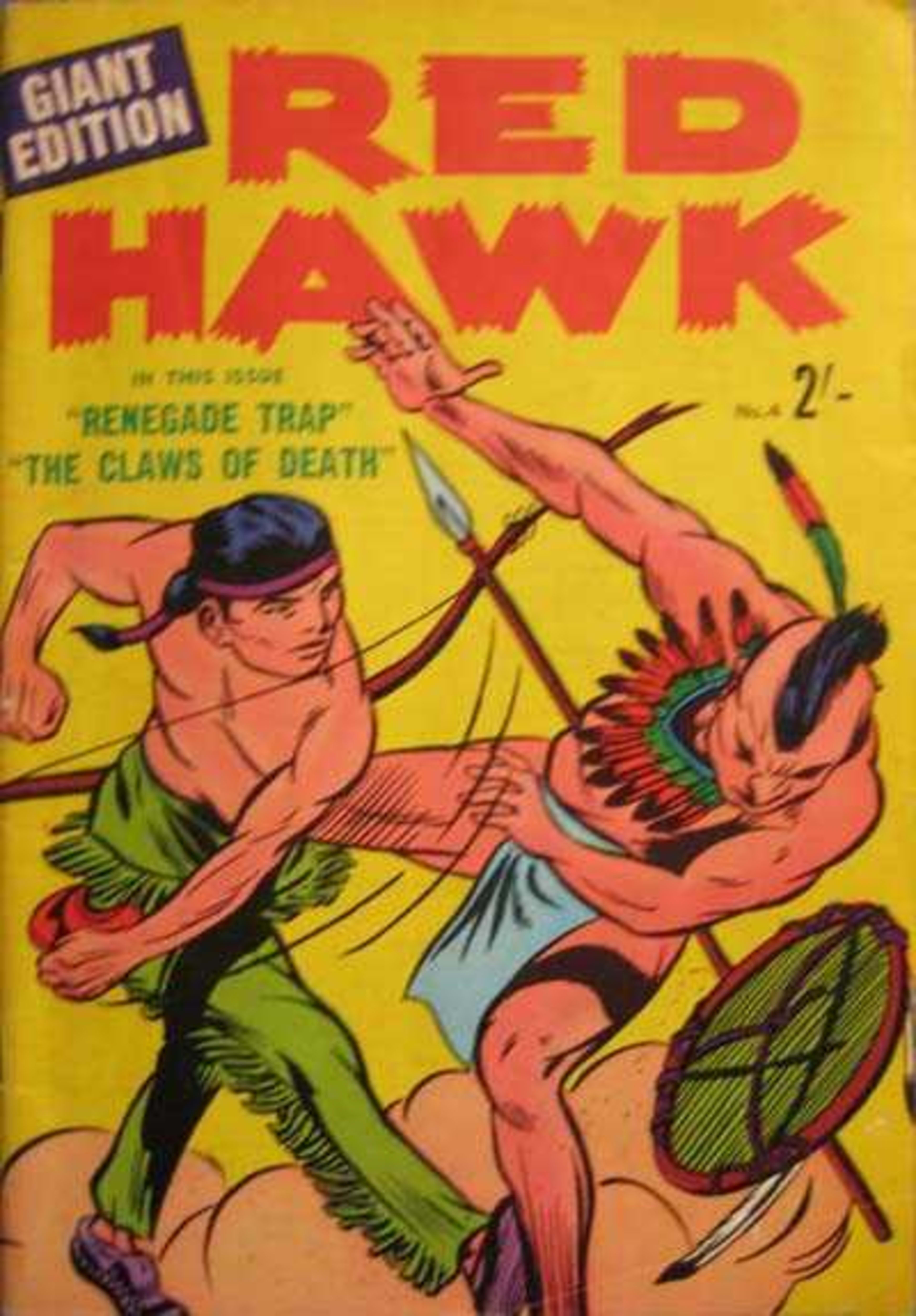 Red Hawk Giant Edition cover — © Magazine Management