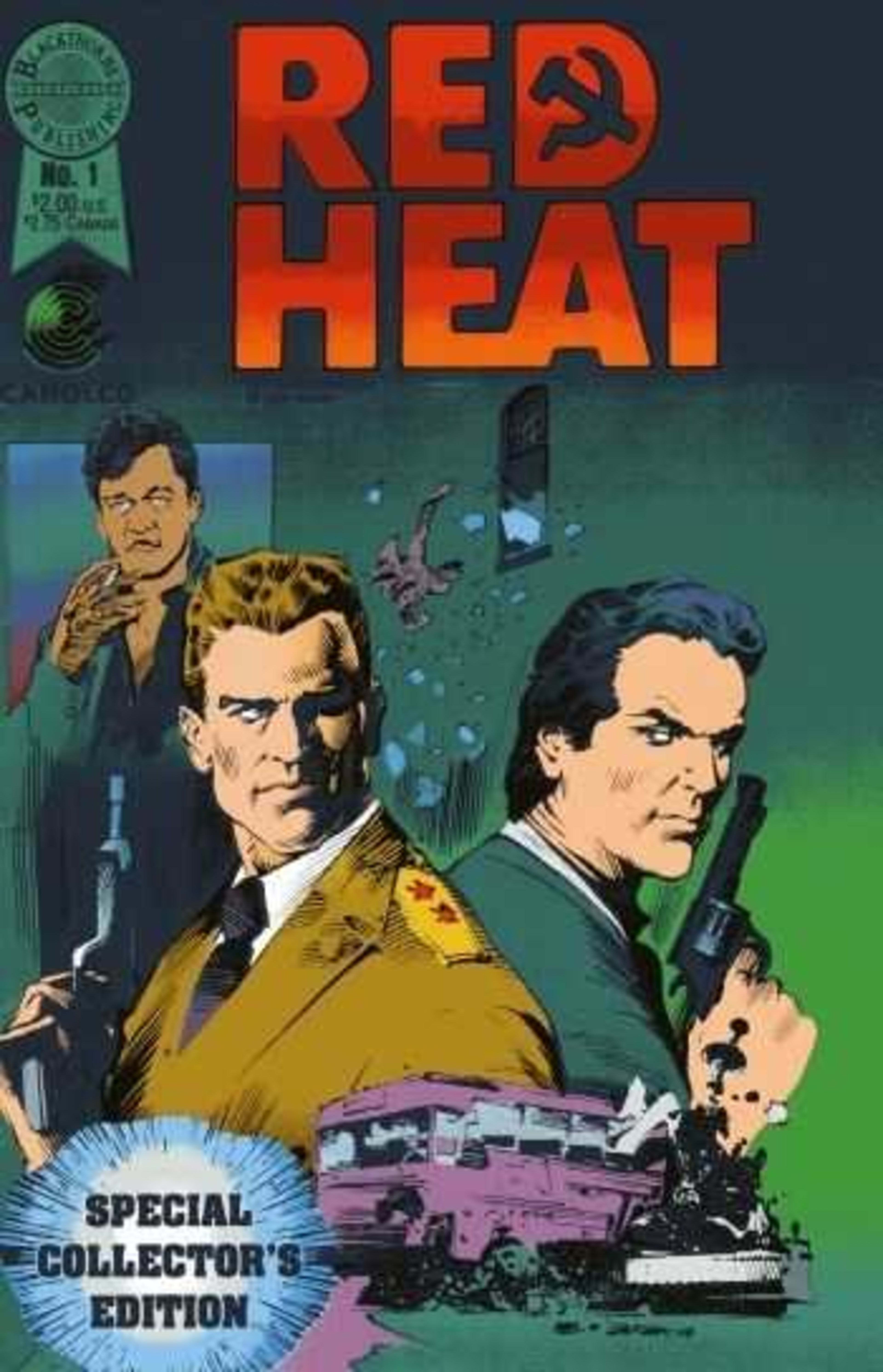 Red Heat cover — © Blackthorne