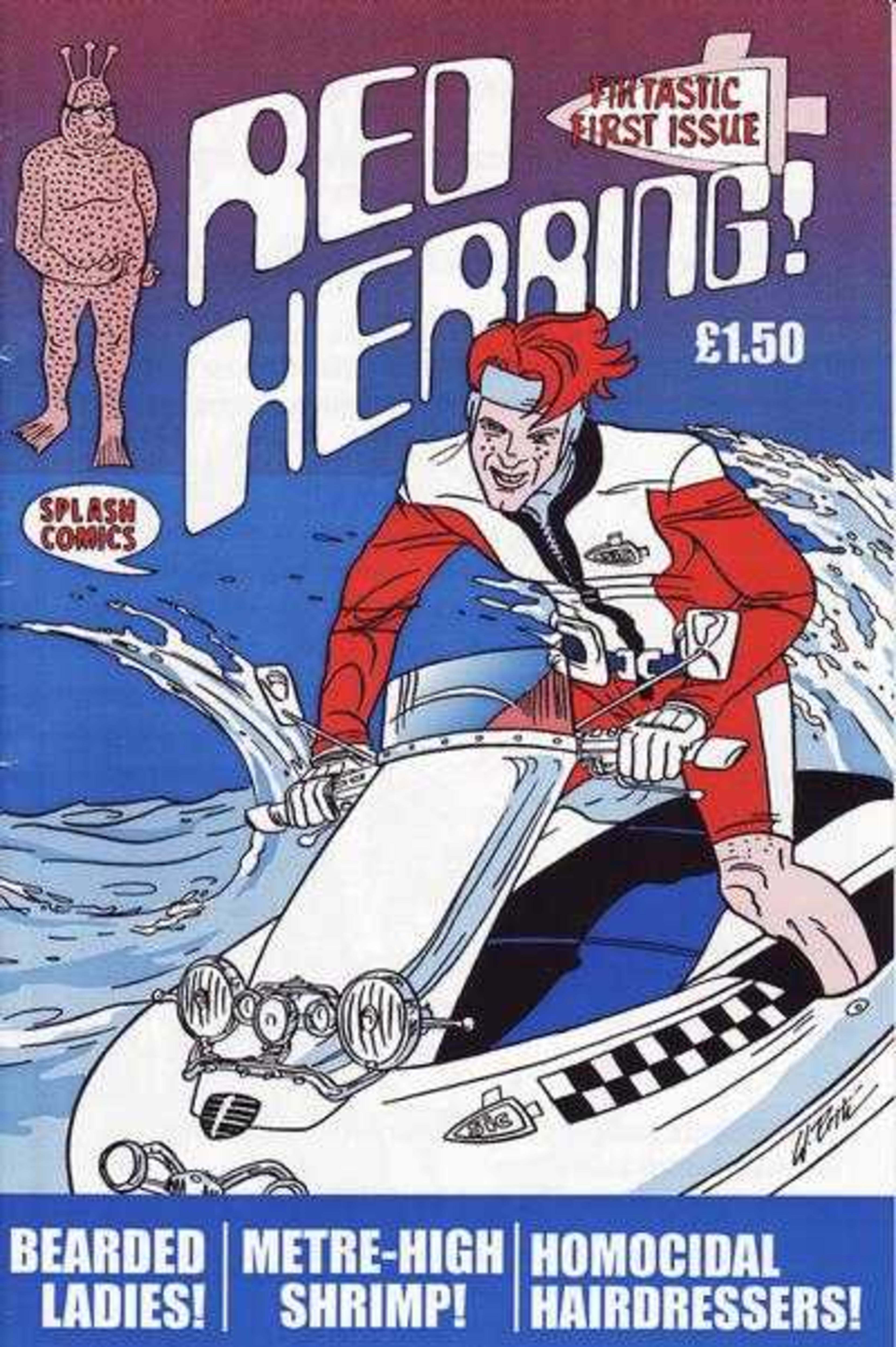 Red Herring cover — © Splash Comics, UK