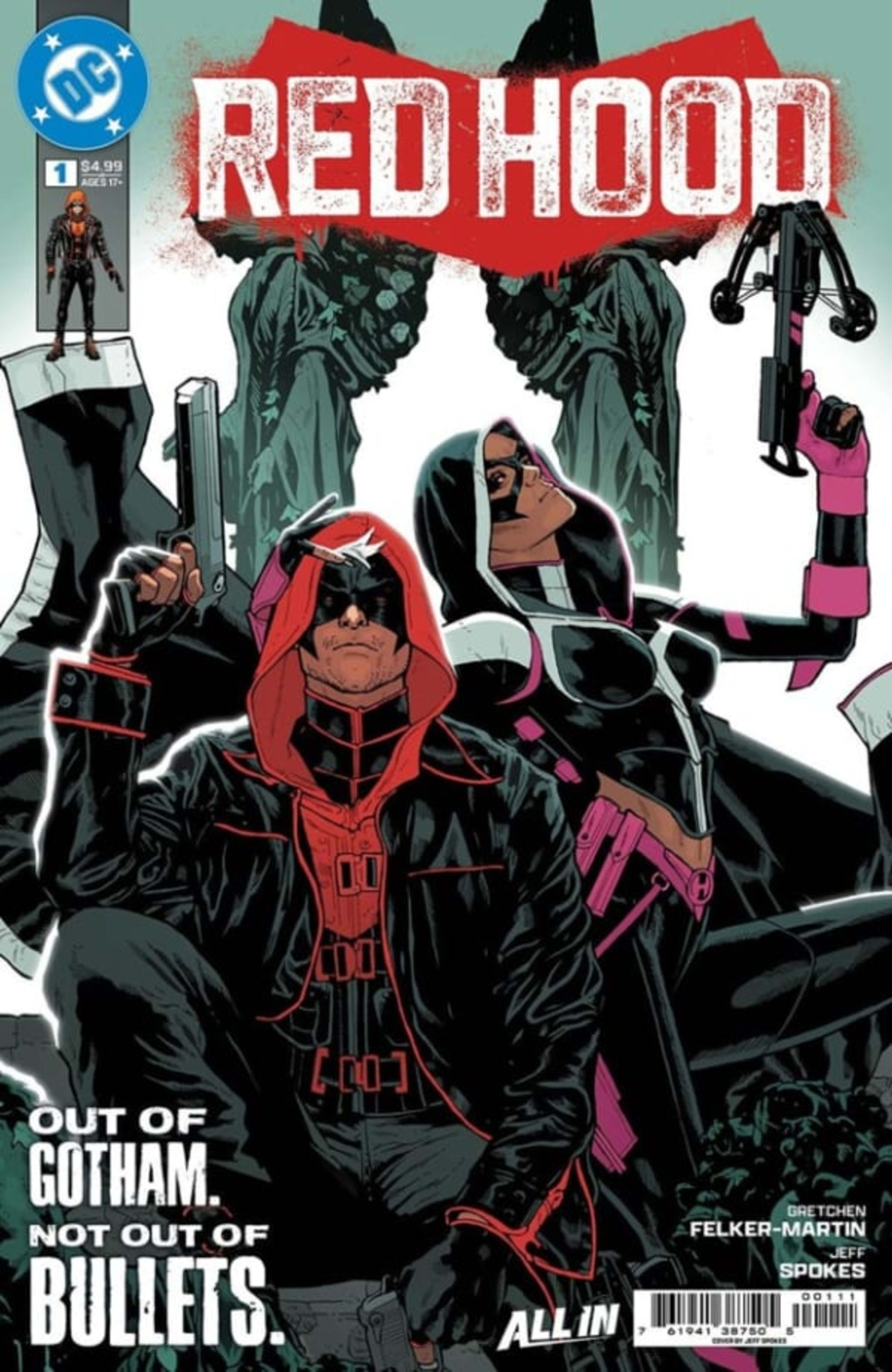 Red Hood cover — © DC Comics