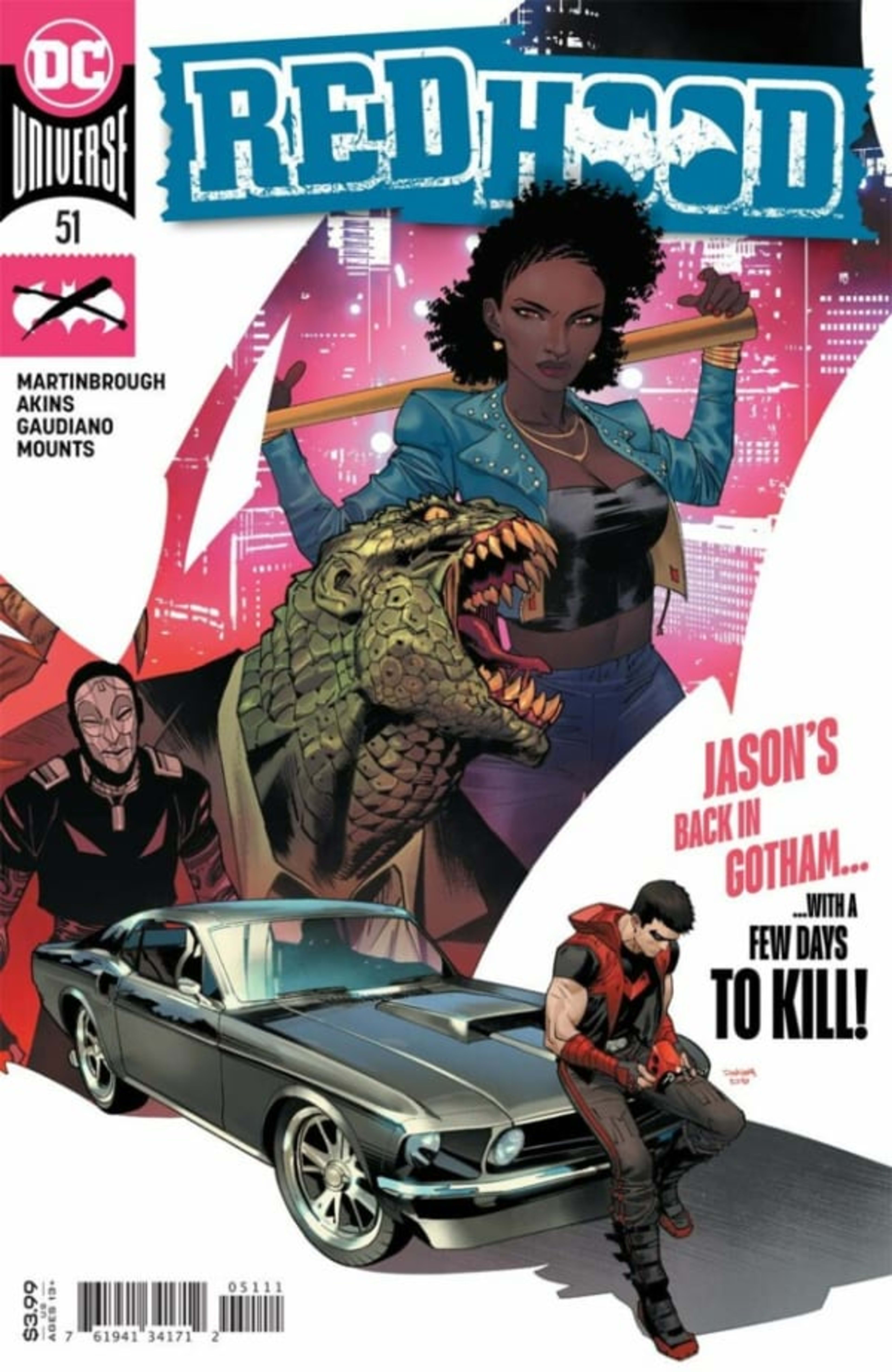 Red Hood cover — © DC Comics