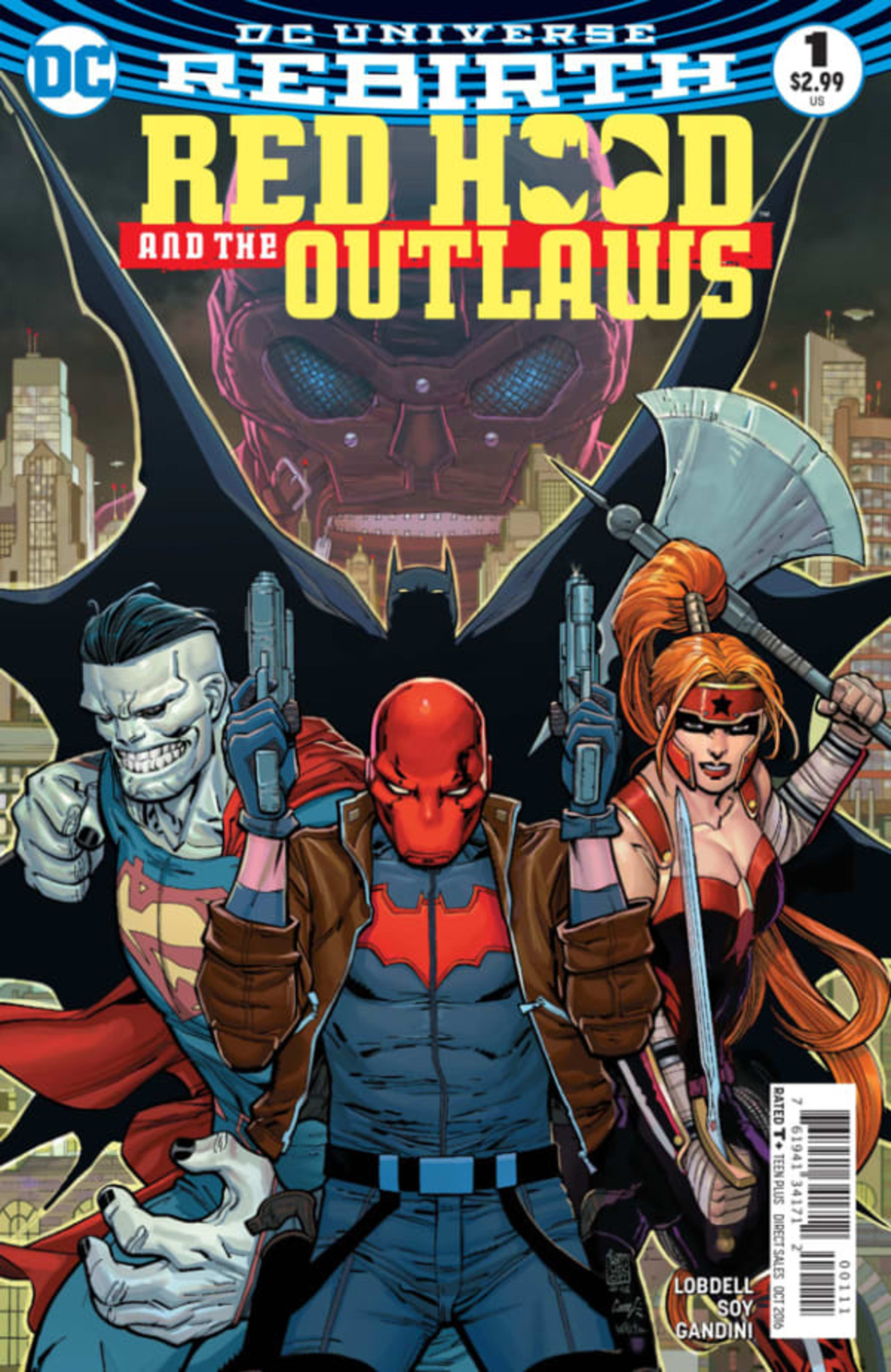 Red Hood & the Outlaws cover — © DC Comics