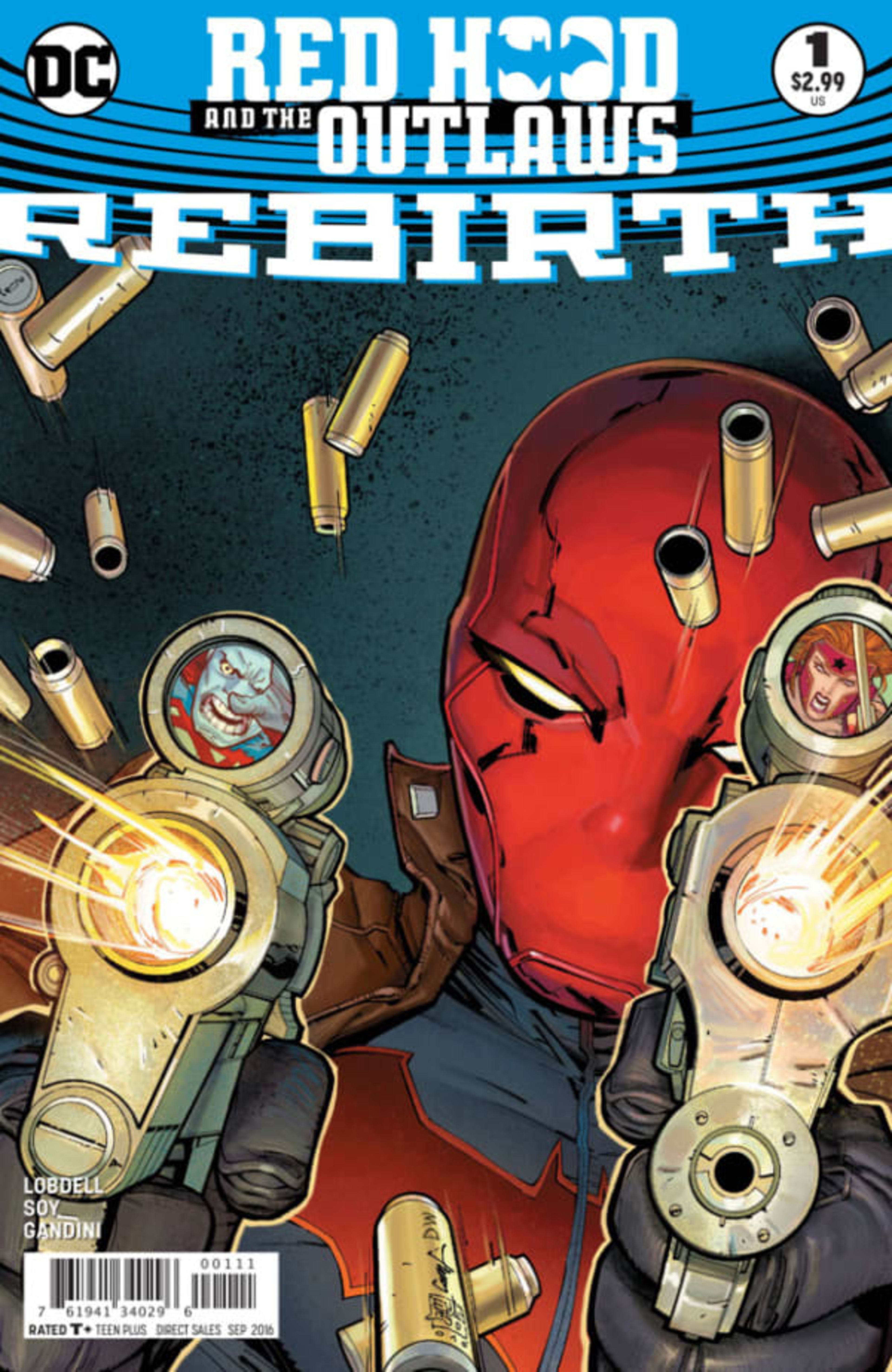 Red Hood & the Outlaws: Rebirth cover — © DC Comics