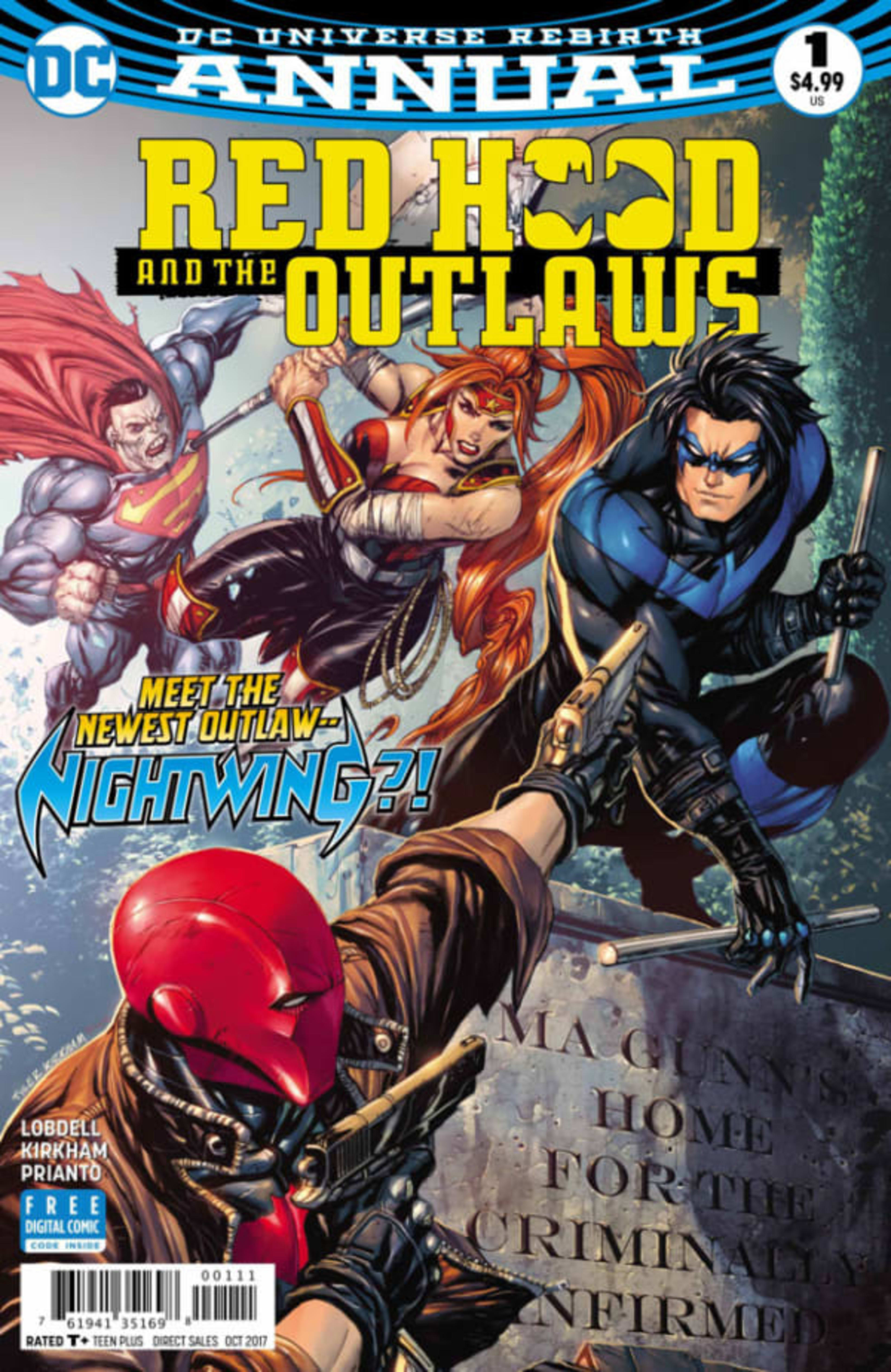 Red Hood and the Outlaws Annual cover — © DC Comics