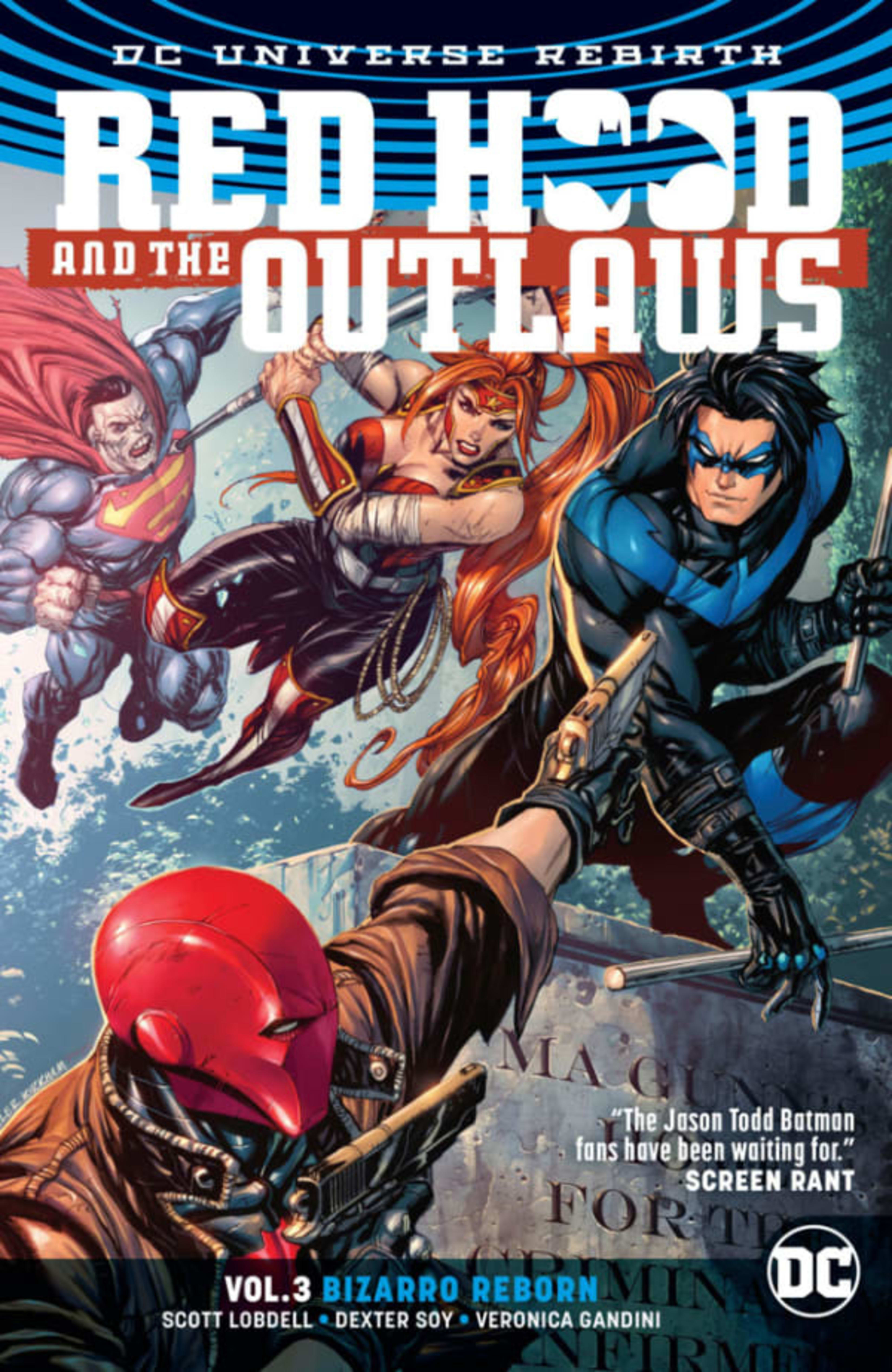Red Hood and the Outlaws: Bizarro Reborn cover — © DC Comics