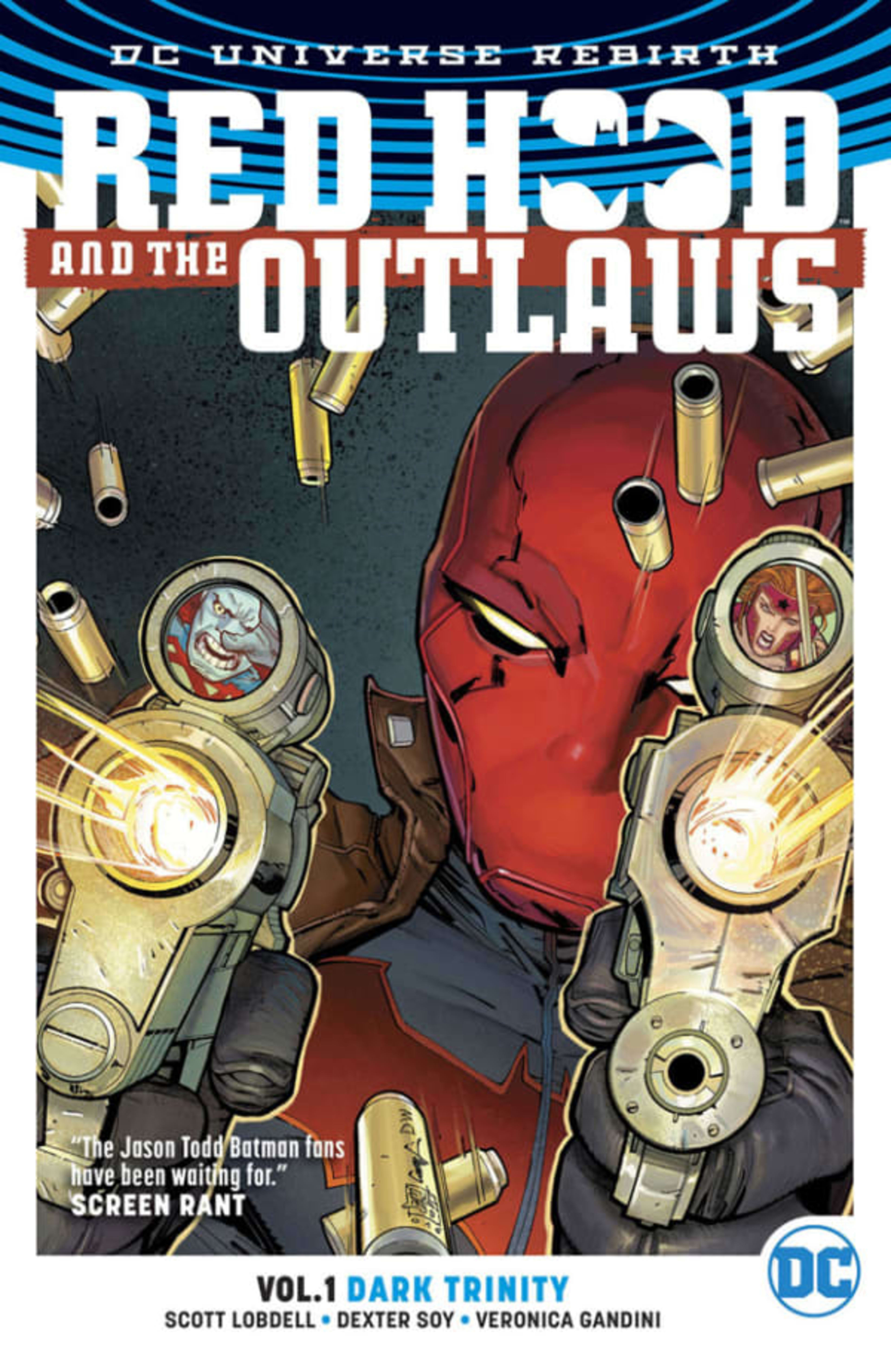 Red Hood and the Outlaws: Dark Trinity cover — © DC Comics