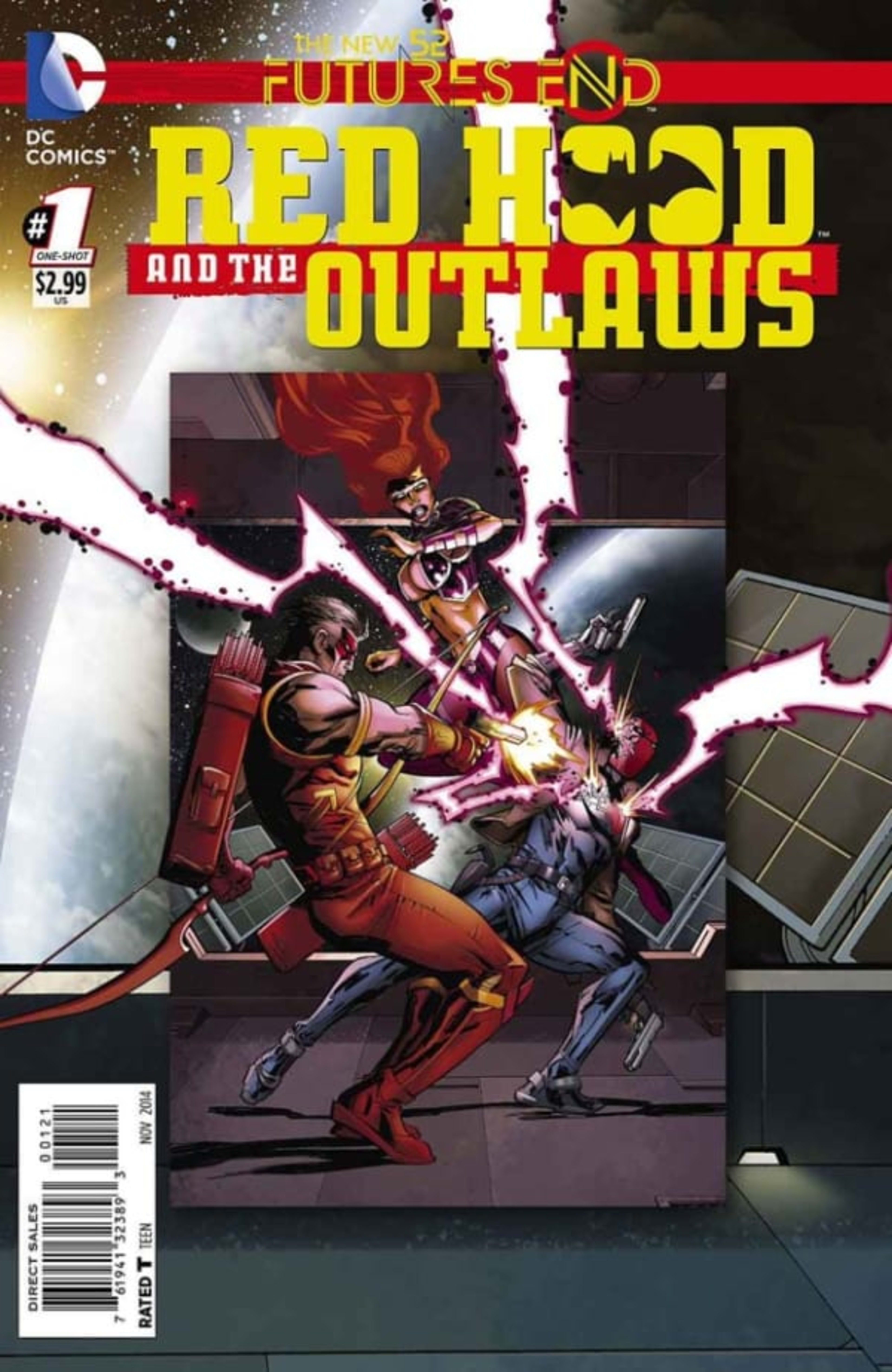 Red Hood and the Outlaws: Futures End cover — © DC Comics