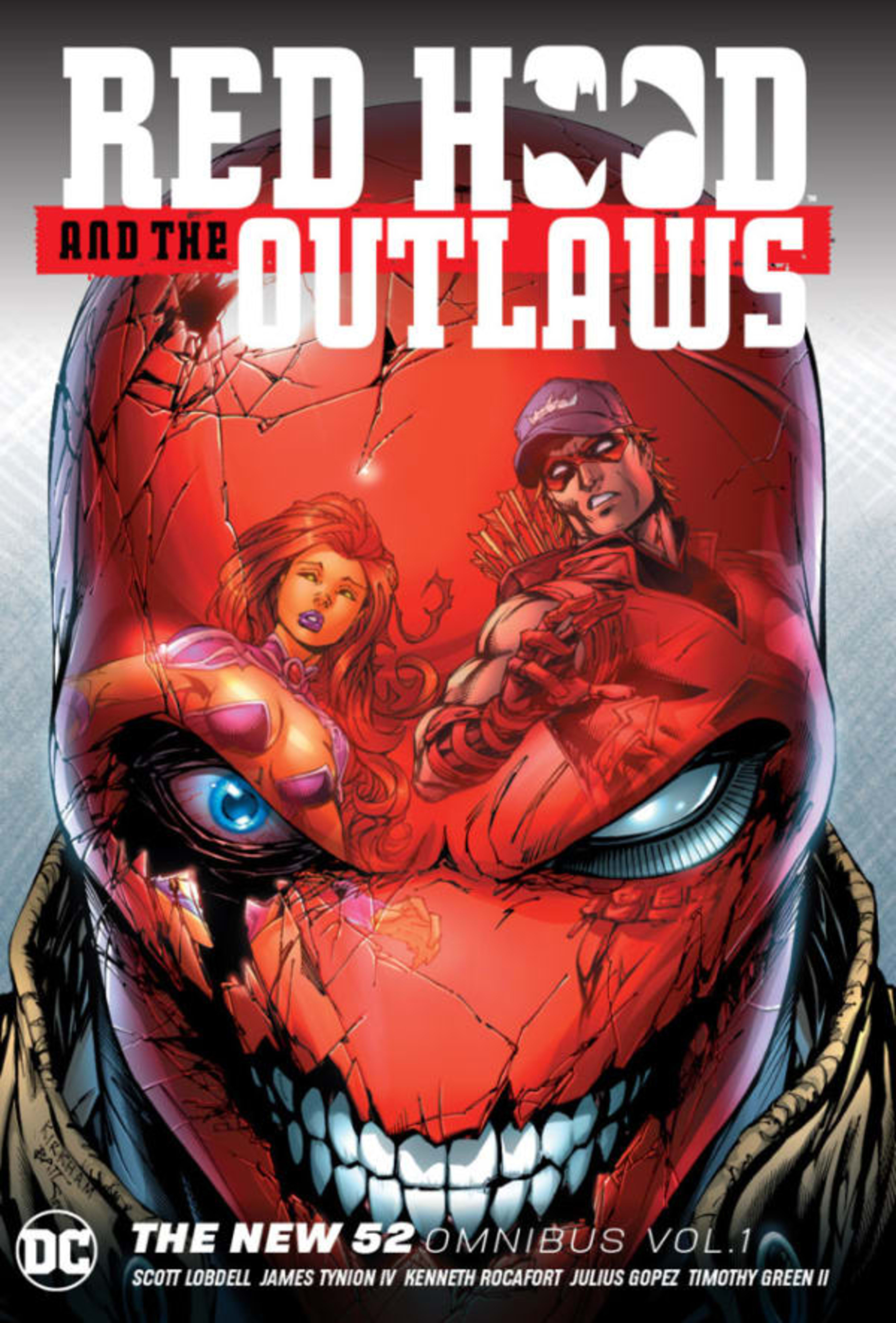 Red Hood and the Outlaws: The New 52 Omnibus cover — © DC Comics