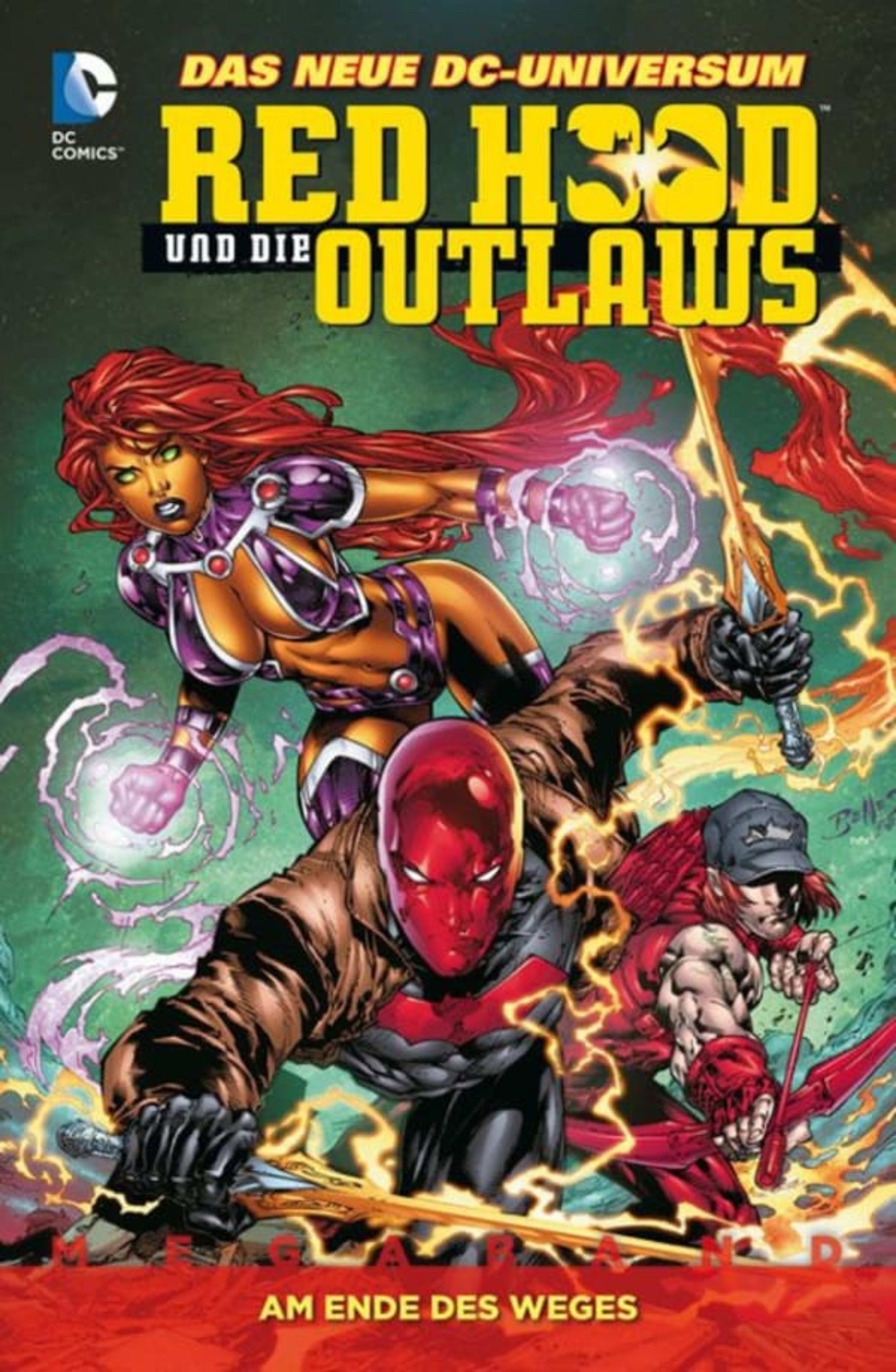 Red Hood und die Outlaws Megaband: Am Ende Des Weges cover — © Panini Verlag