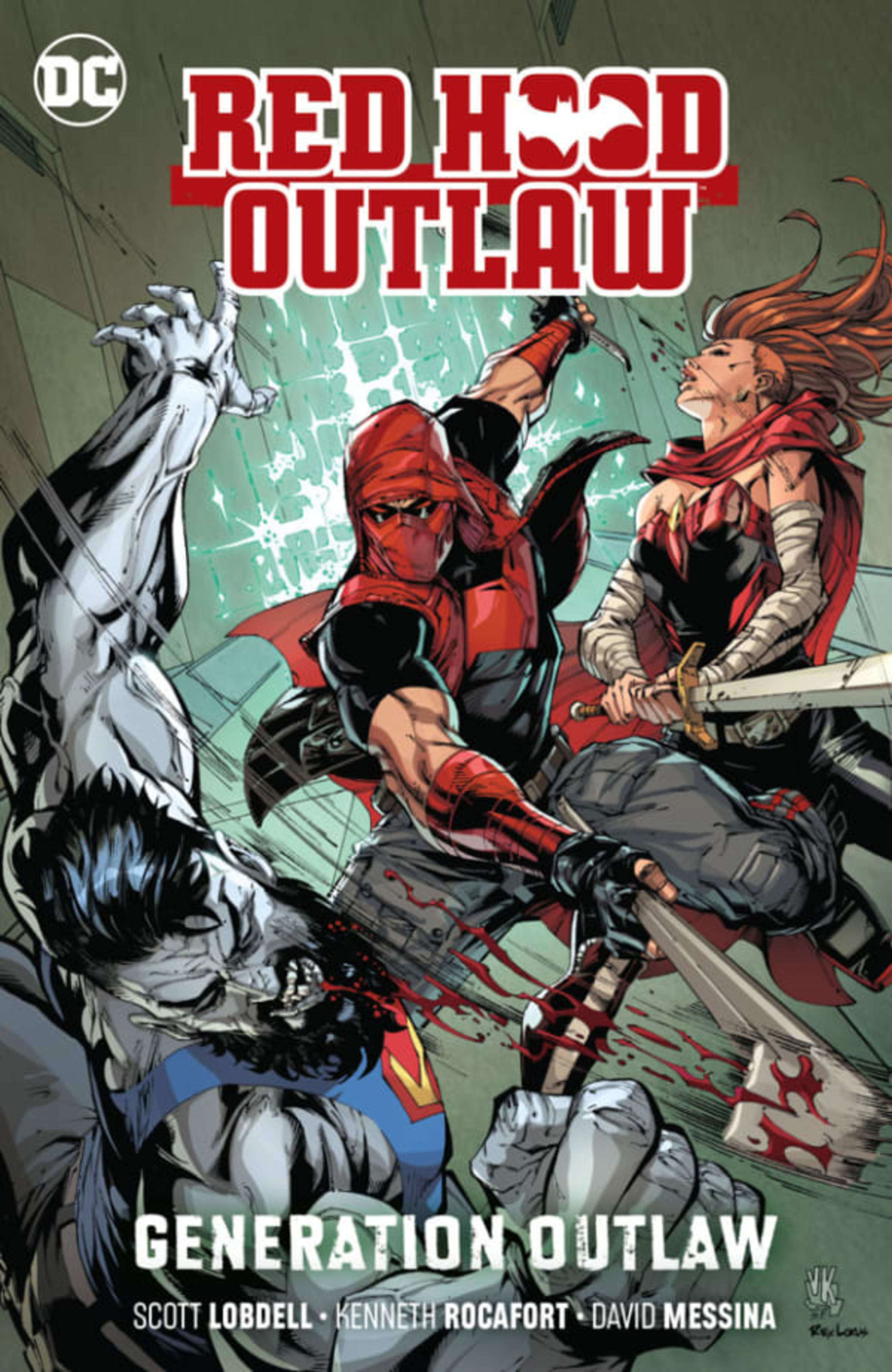 Red Hood: Outlaw: Generation Outlaw cover — © DC Comics