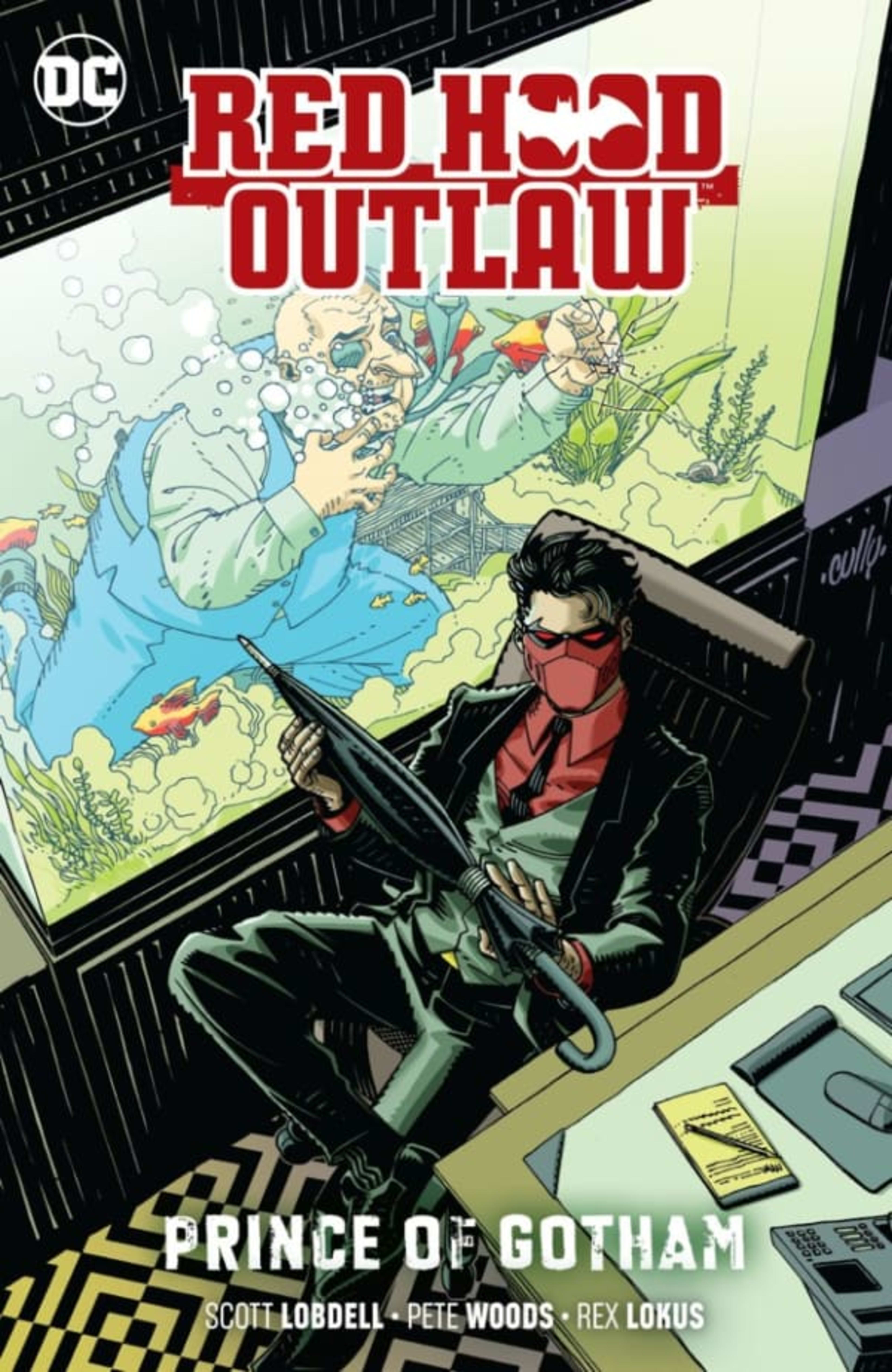 Red Hood: Outlaw: Prince of Gotham cover — © DC Comics