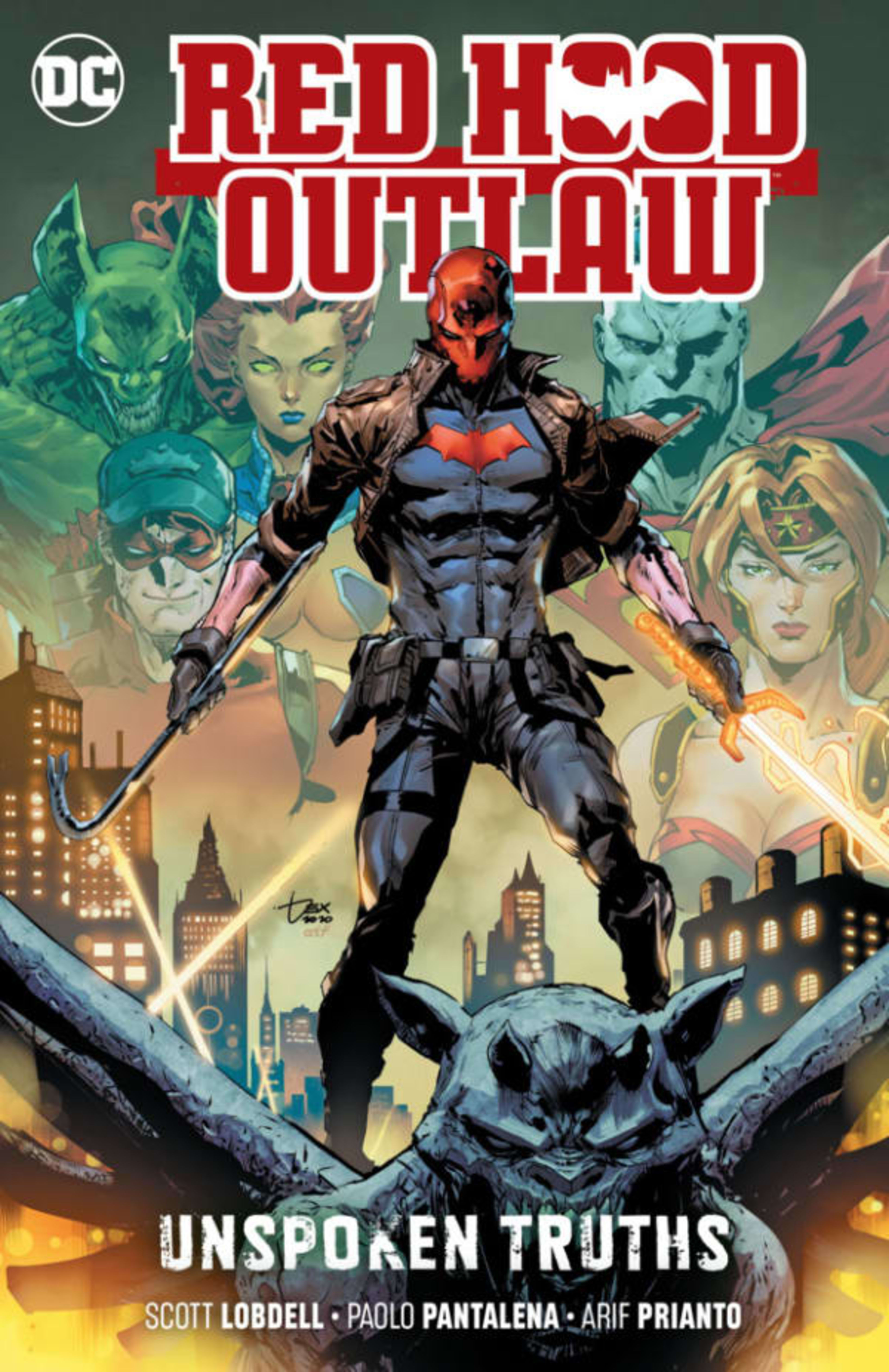 Red Hood: Outlaw: Unspoken Truths cover — © DC Comics
