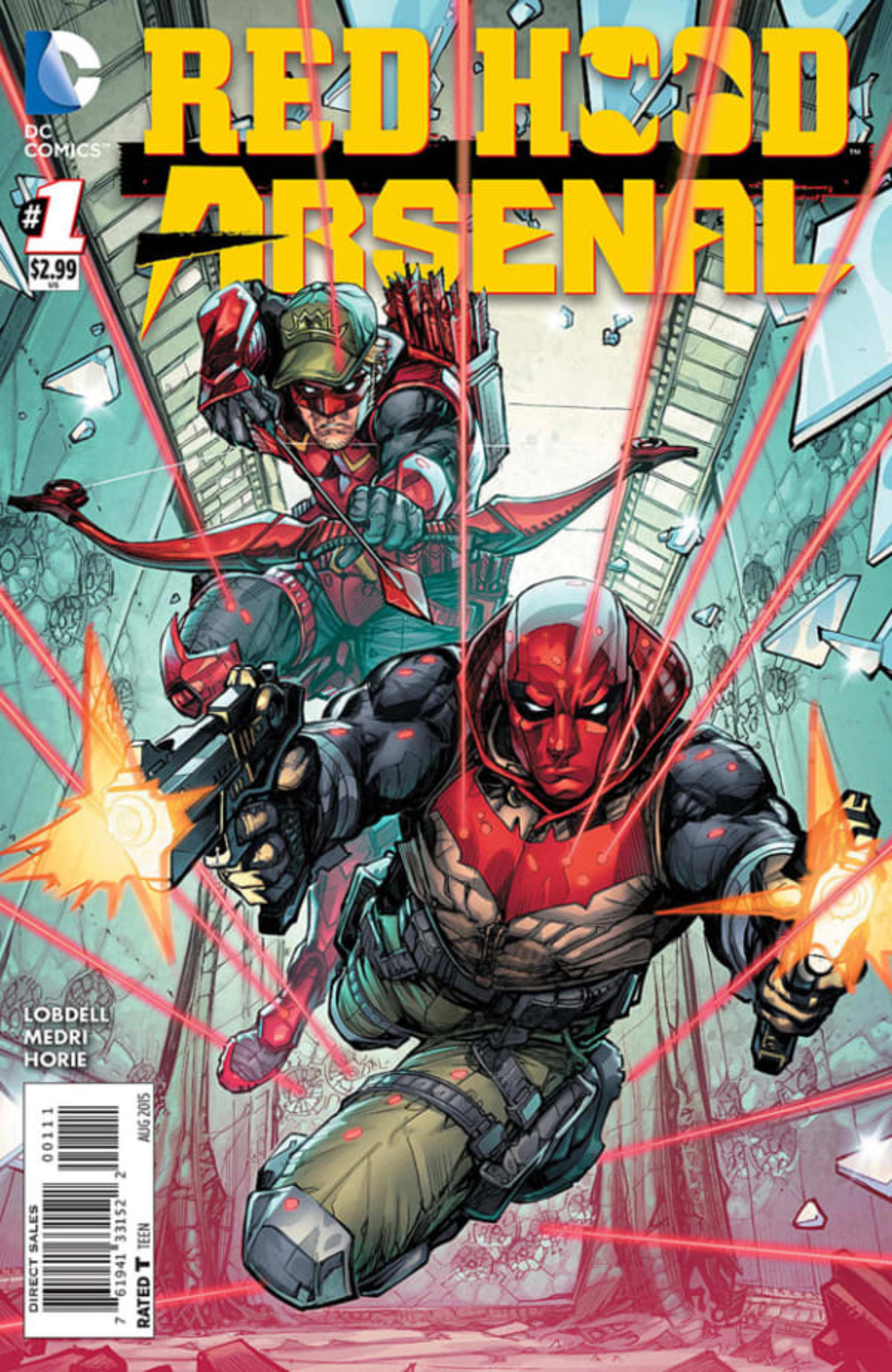 Red Hood/Arsenal cover — © DC Comics