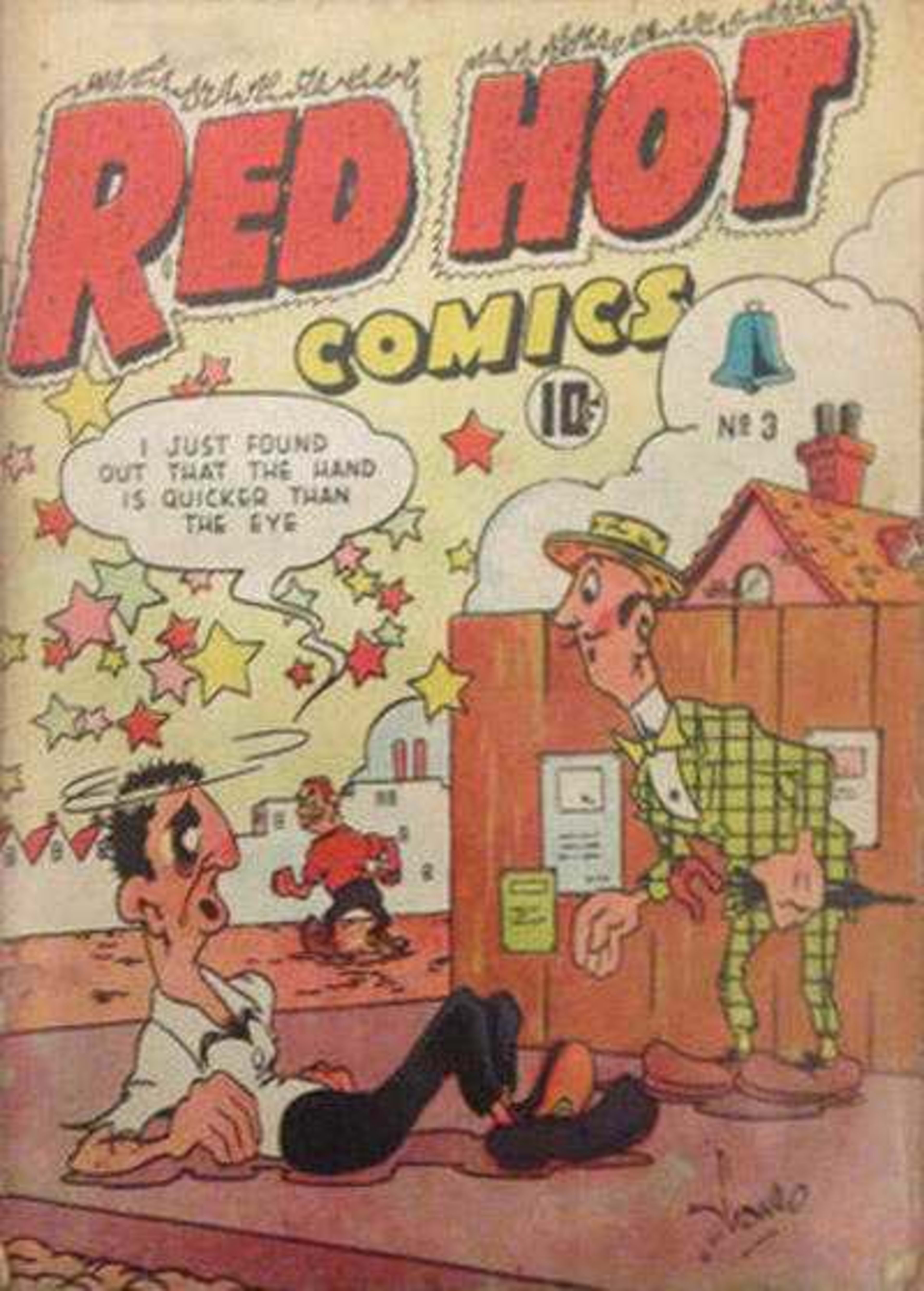 Red Hot Comics cover — © Bell Features