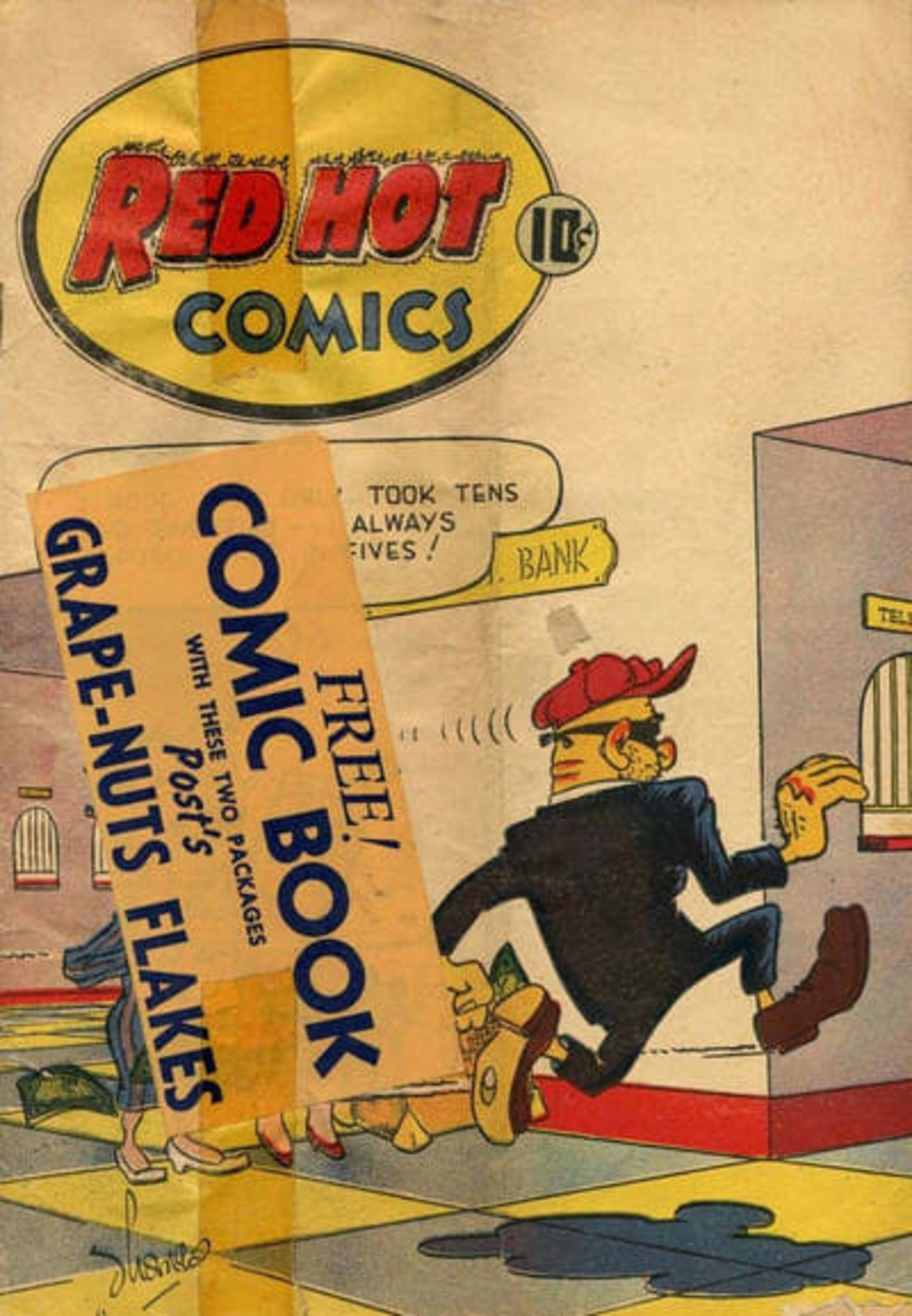 Red Hot Comics cover — © Post Cereal