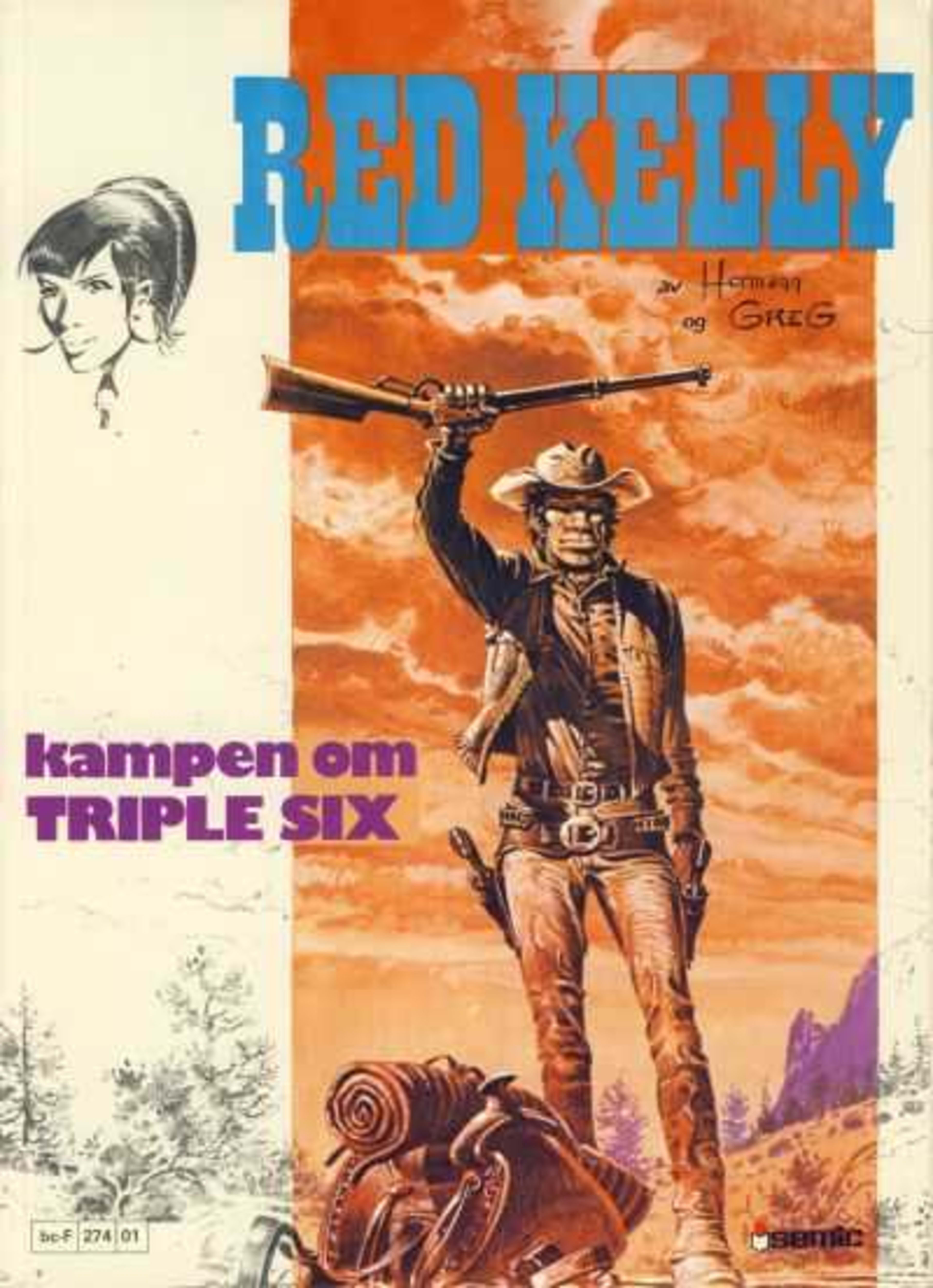 Red Kelly cover — © Semic Press AB