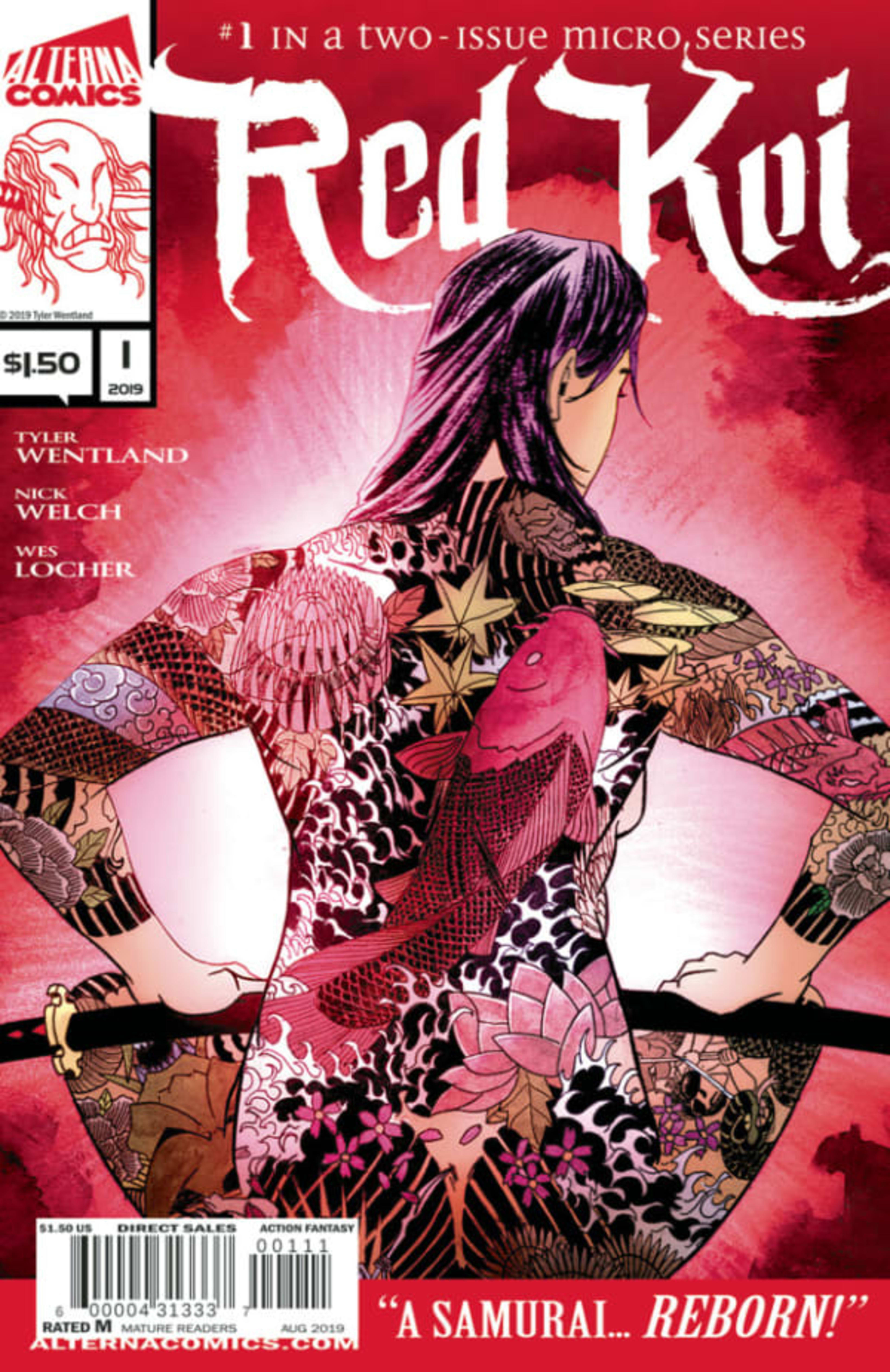 Red Koi cover — © Alterna Comics