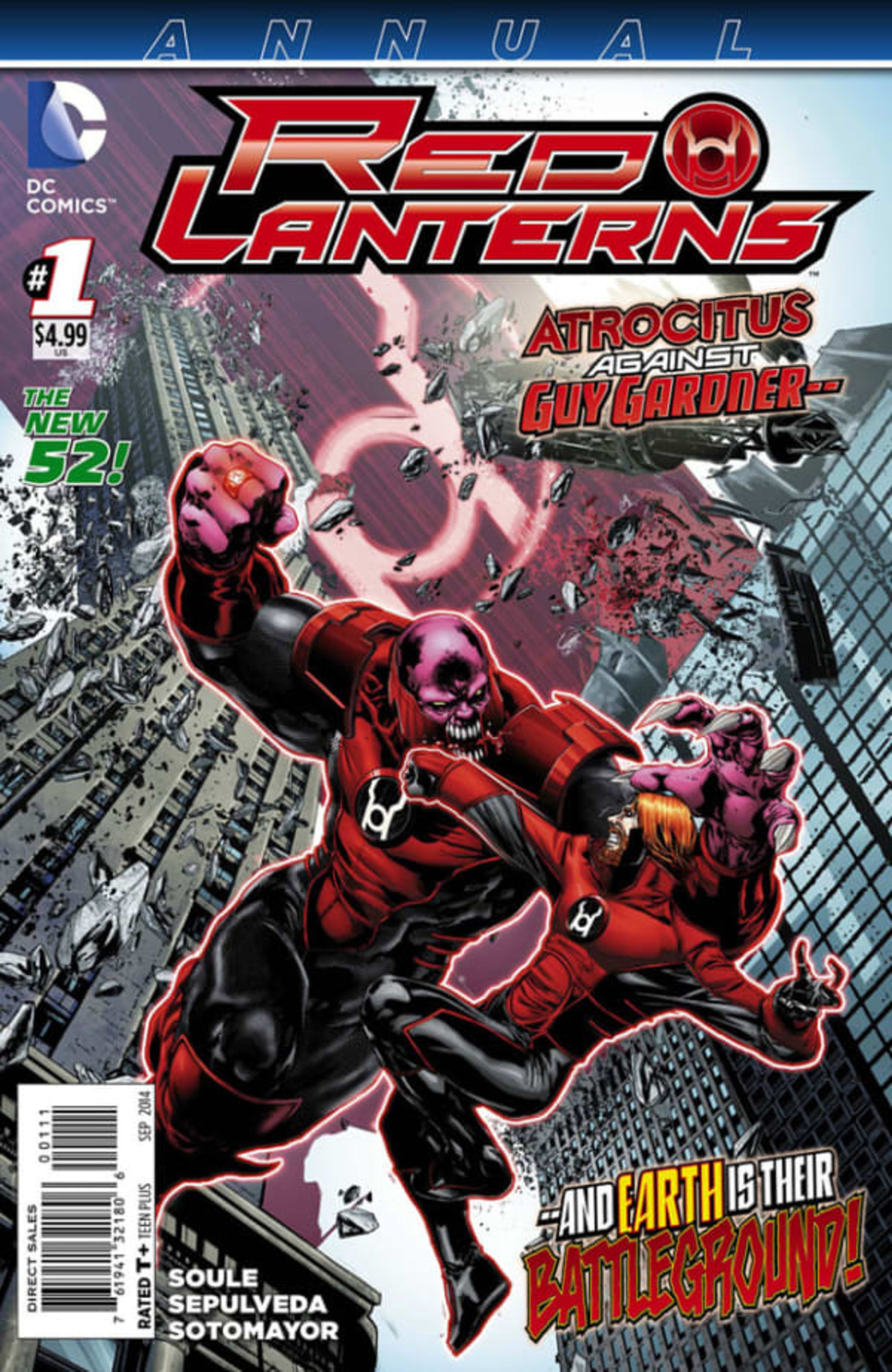 Red Lanterns Annual cover — © DC Comics