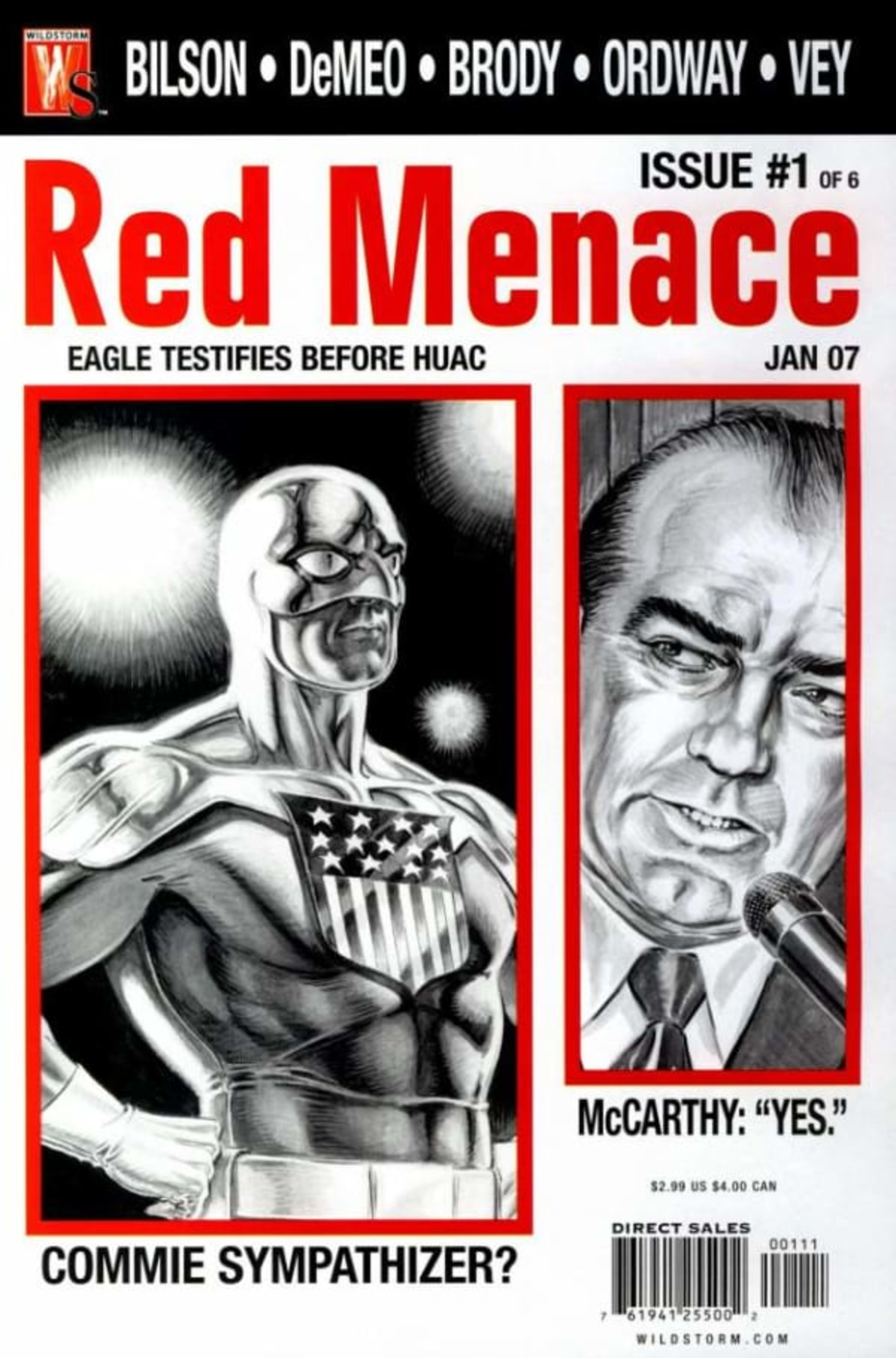 Red Menace cover — © DC Comics