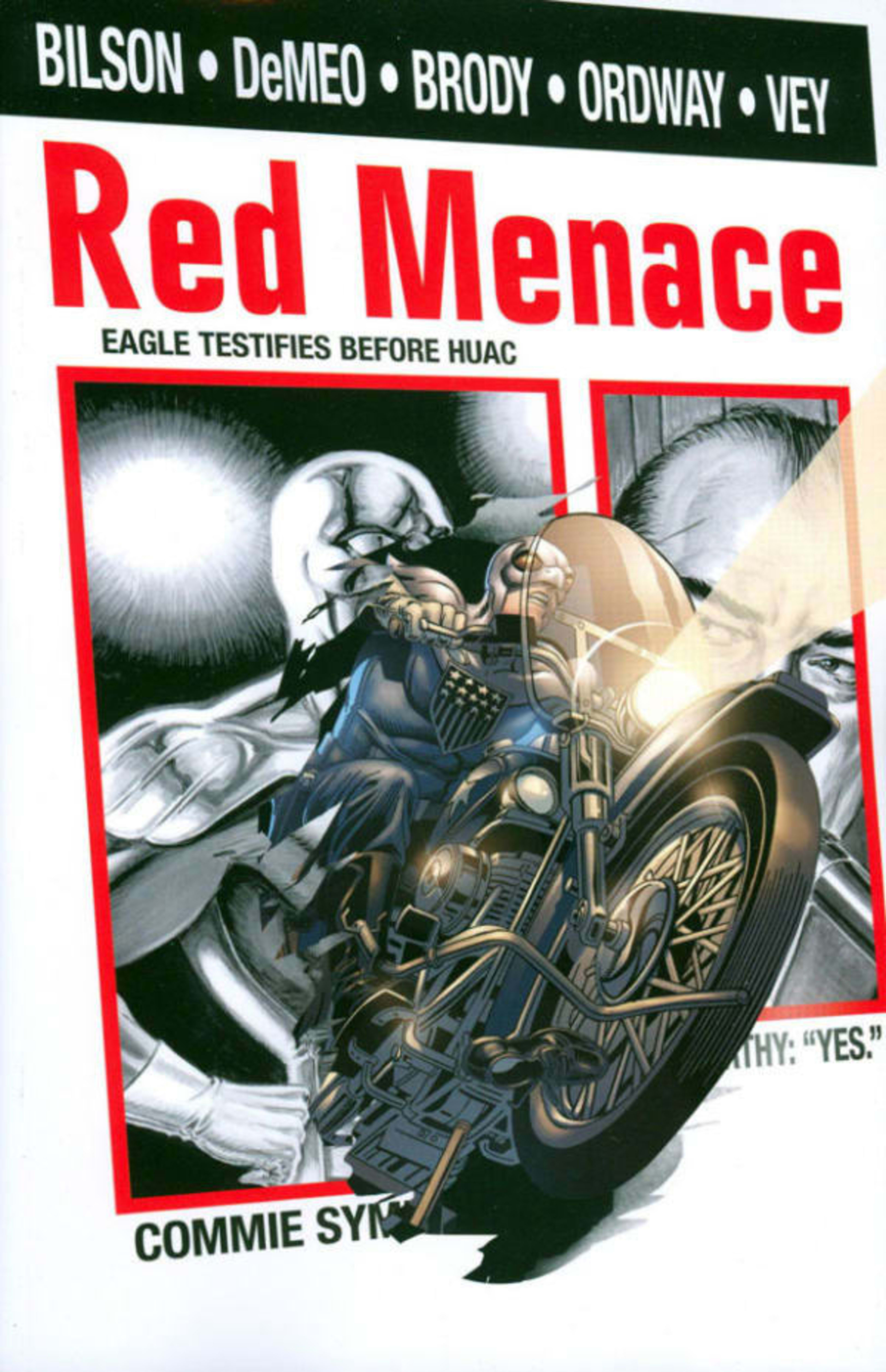 Red Menace cover — © DC Comics