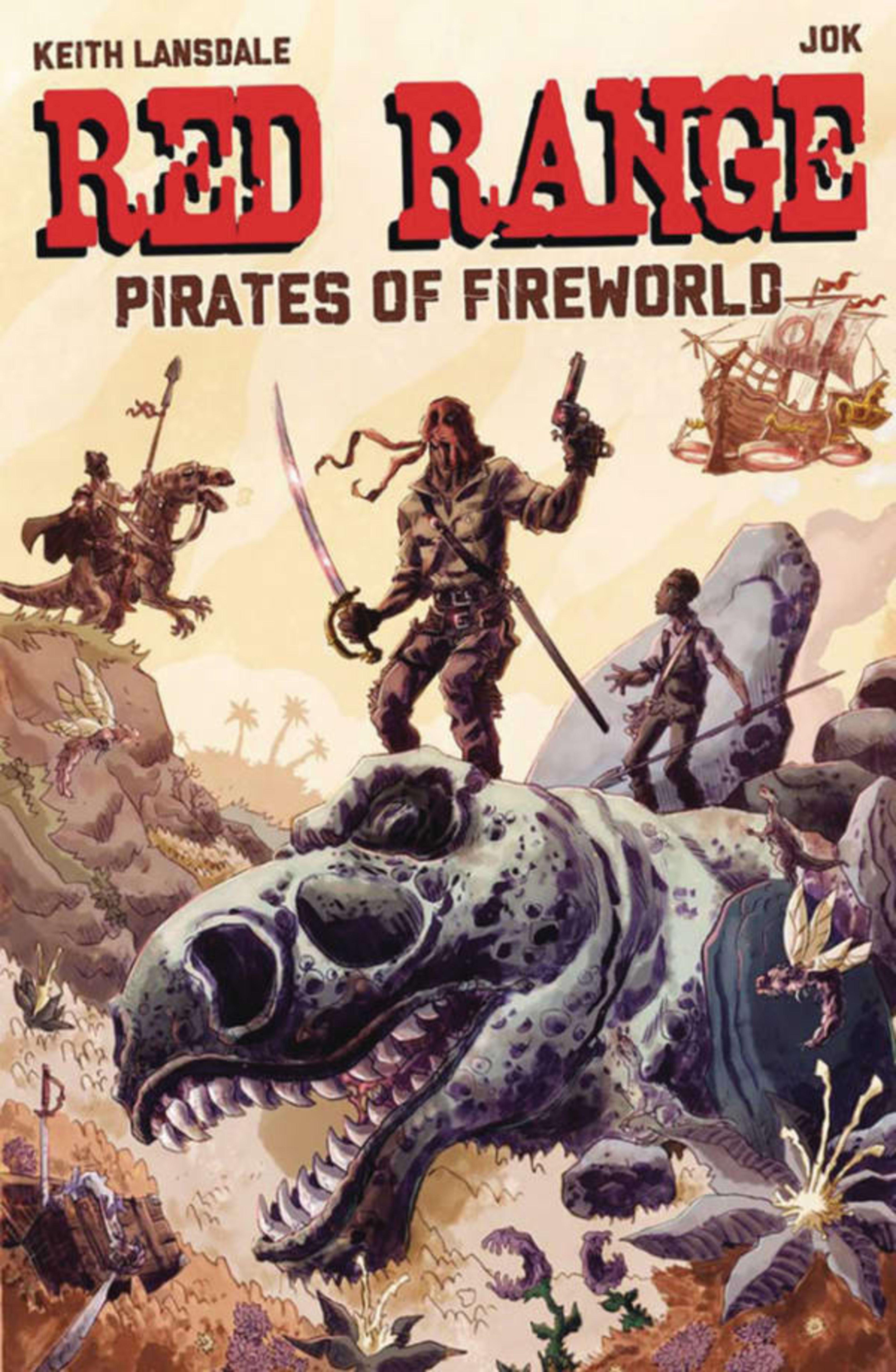 Red Range: Pirates of Fireworld cover — © It's Alive