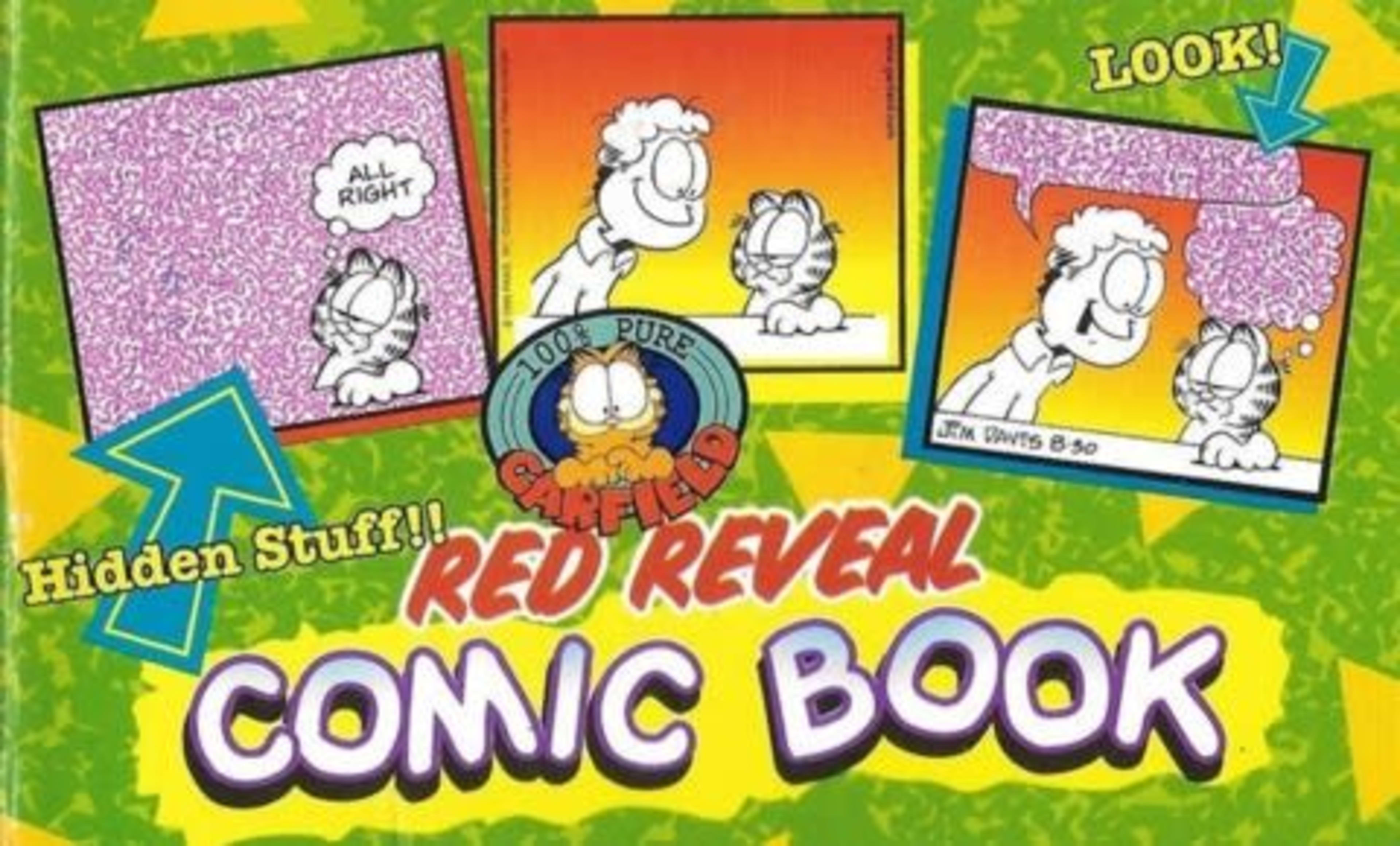 Red Reveal Comic Book cover — © Wendy's Restaurants