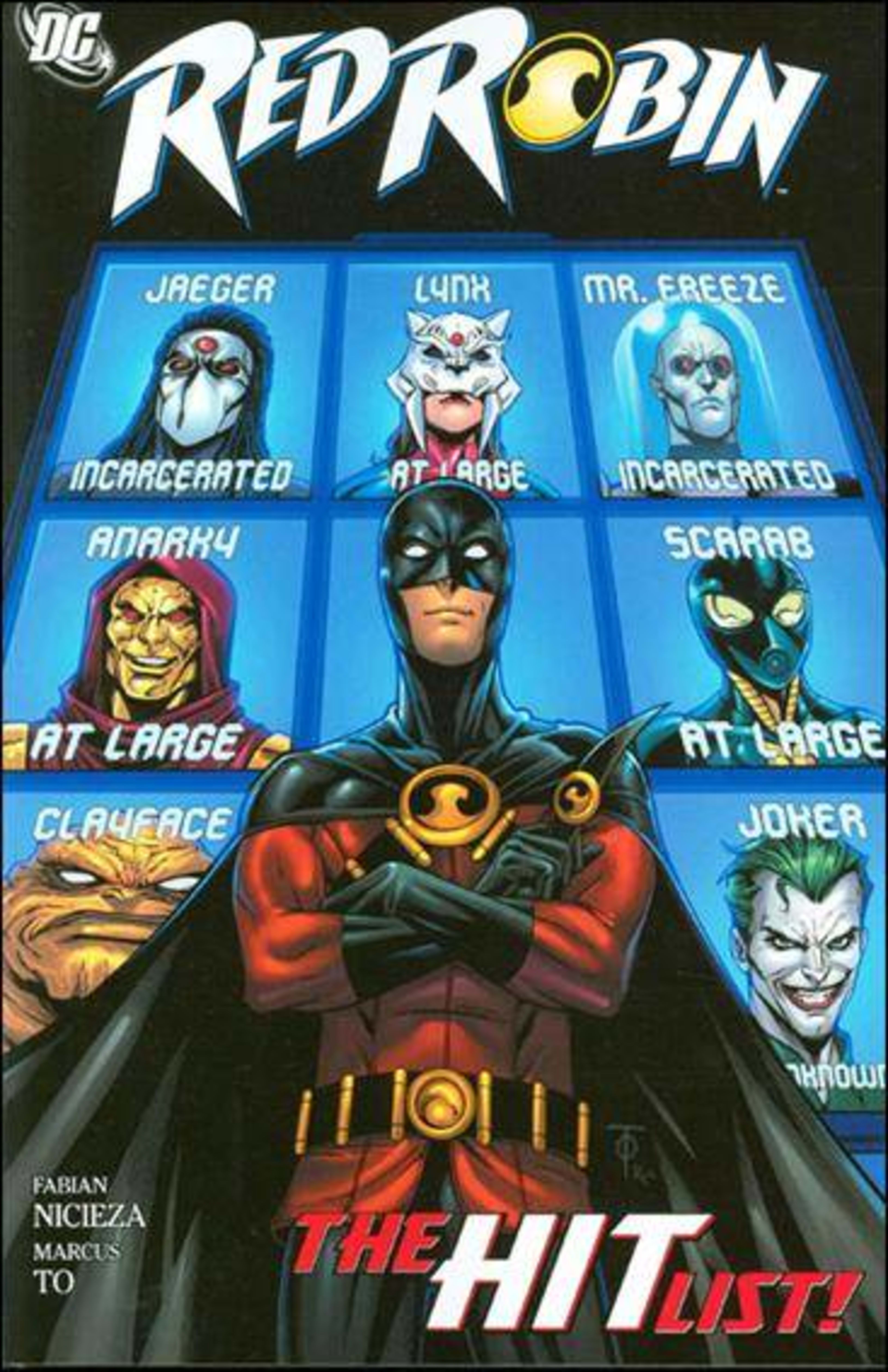 Red Robin: The Hit List cover — © DC Comics