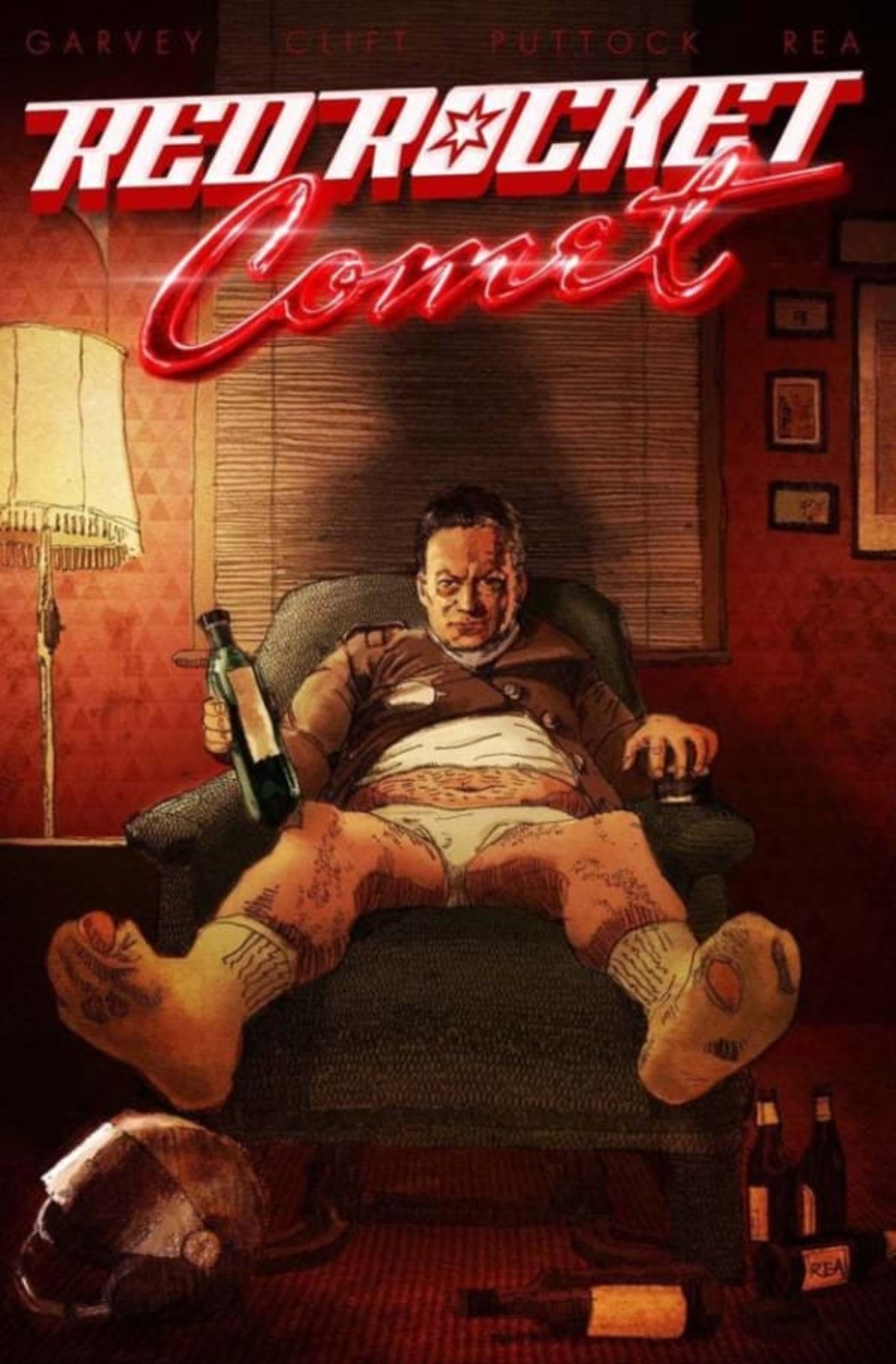 Red Rocket Comet cover — © LabRat Comics