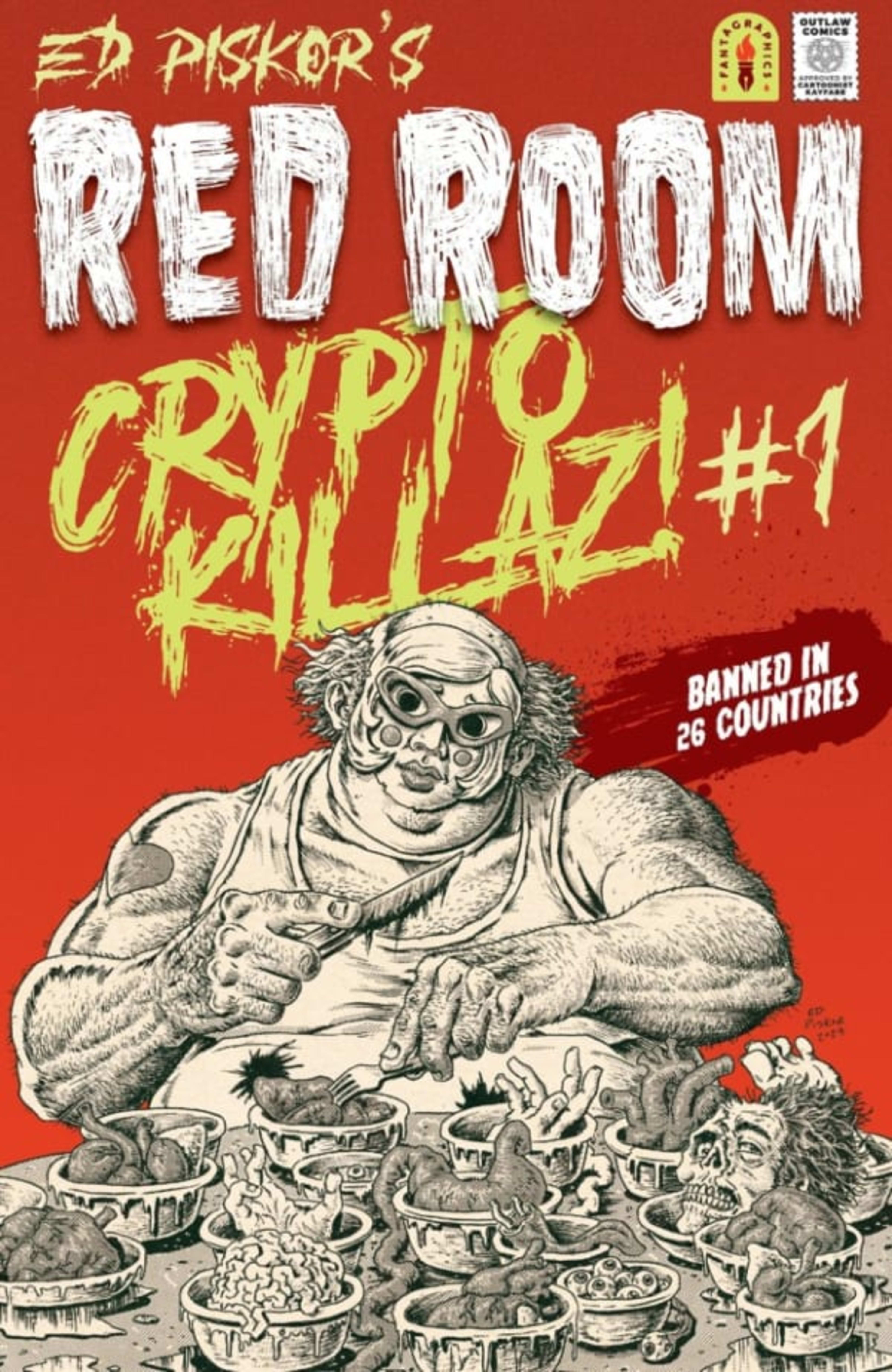Red Room: Crypto Killaz cover — © Fantagraphics