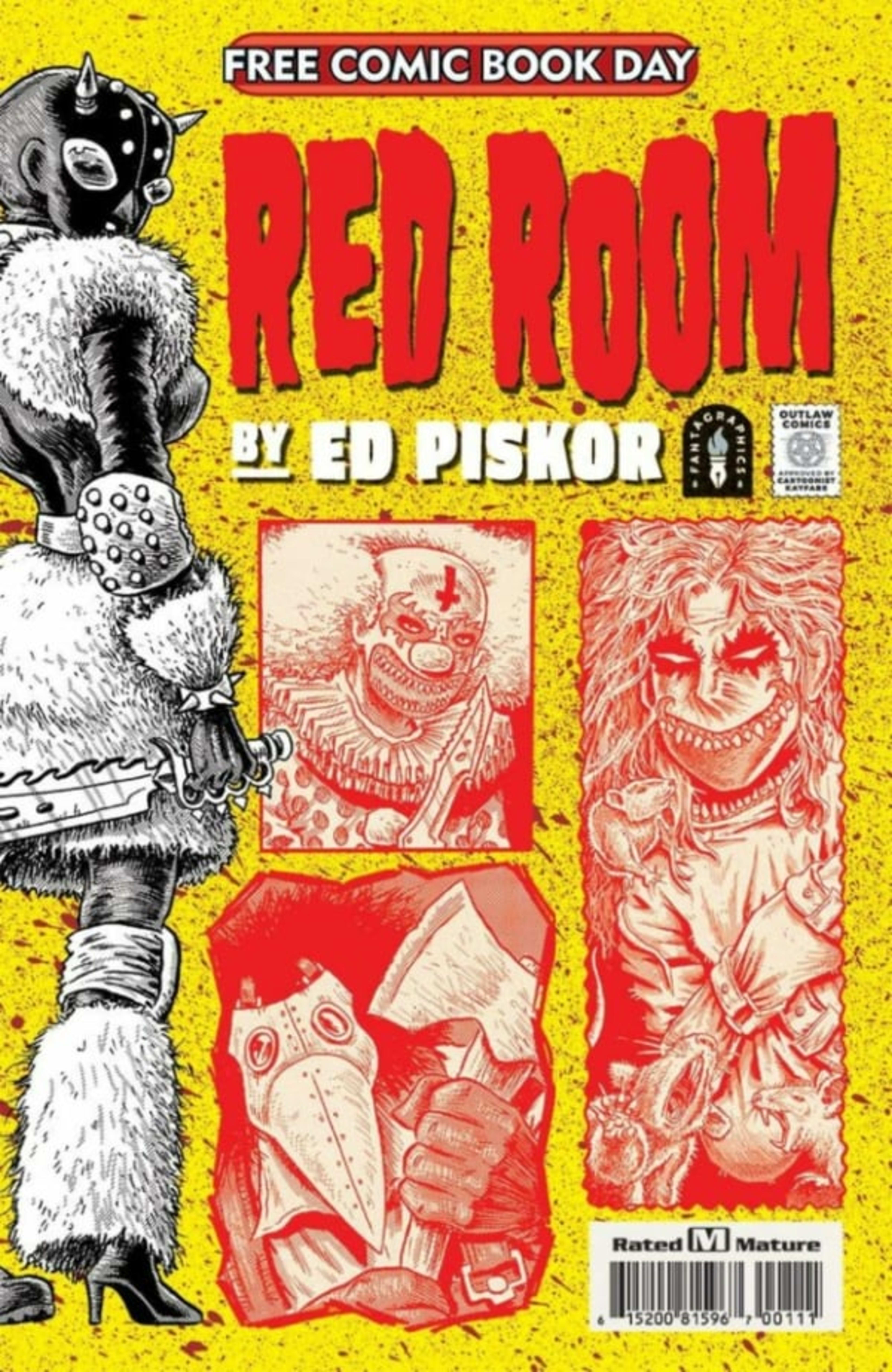 Red Room: Free Comic Book Day 2021 cover — © Fantagraphics