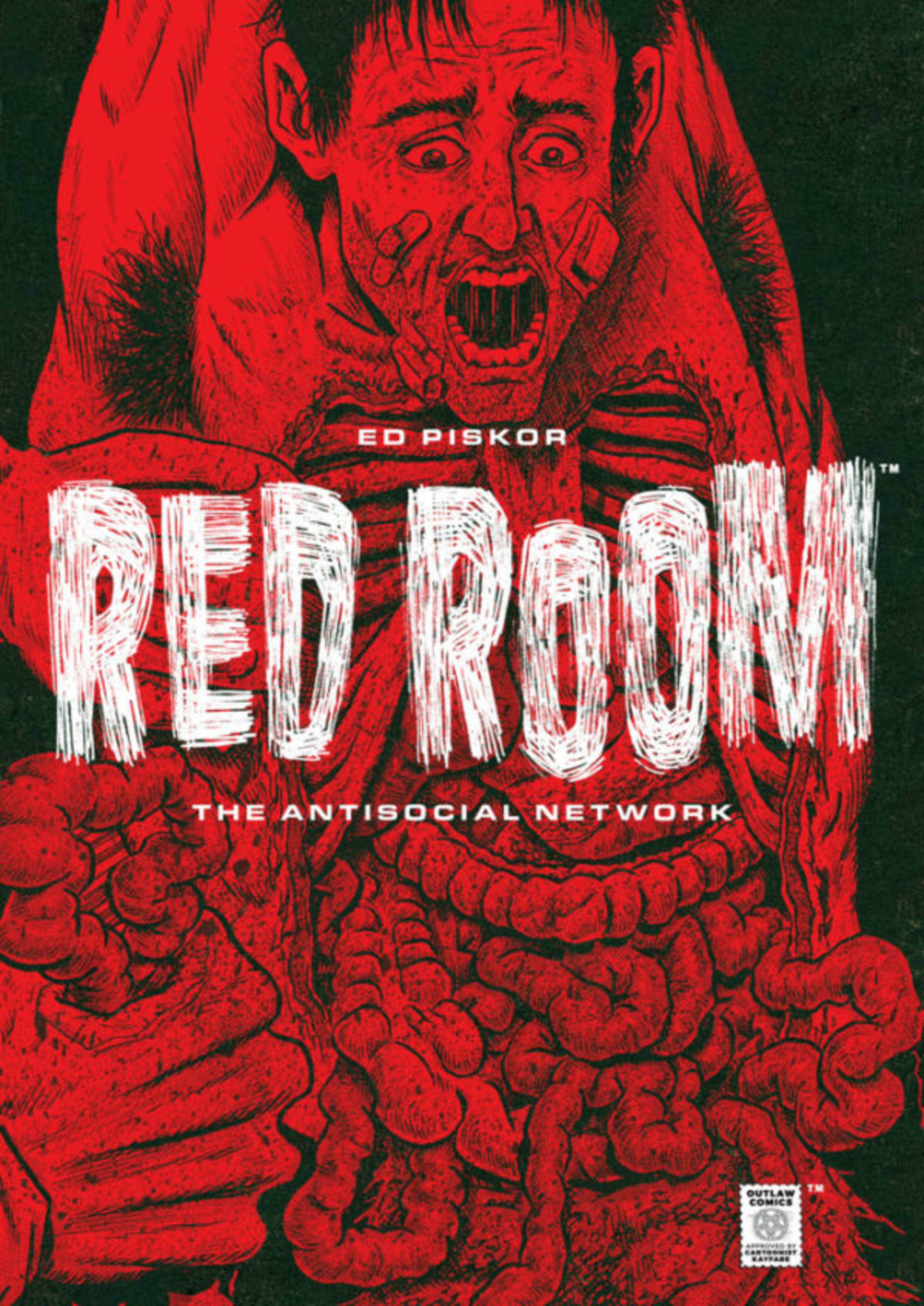 Red Room: The Antisocial Network cover — © Fantagraphics