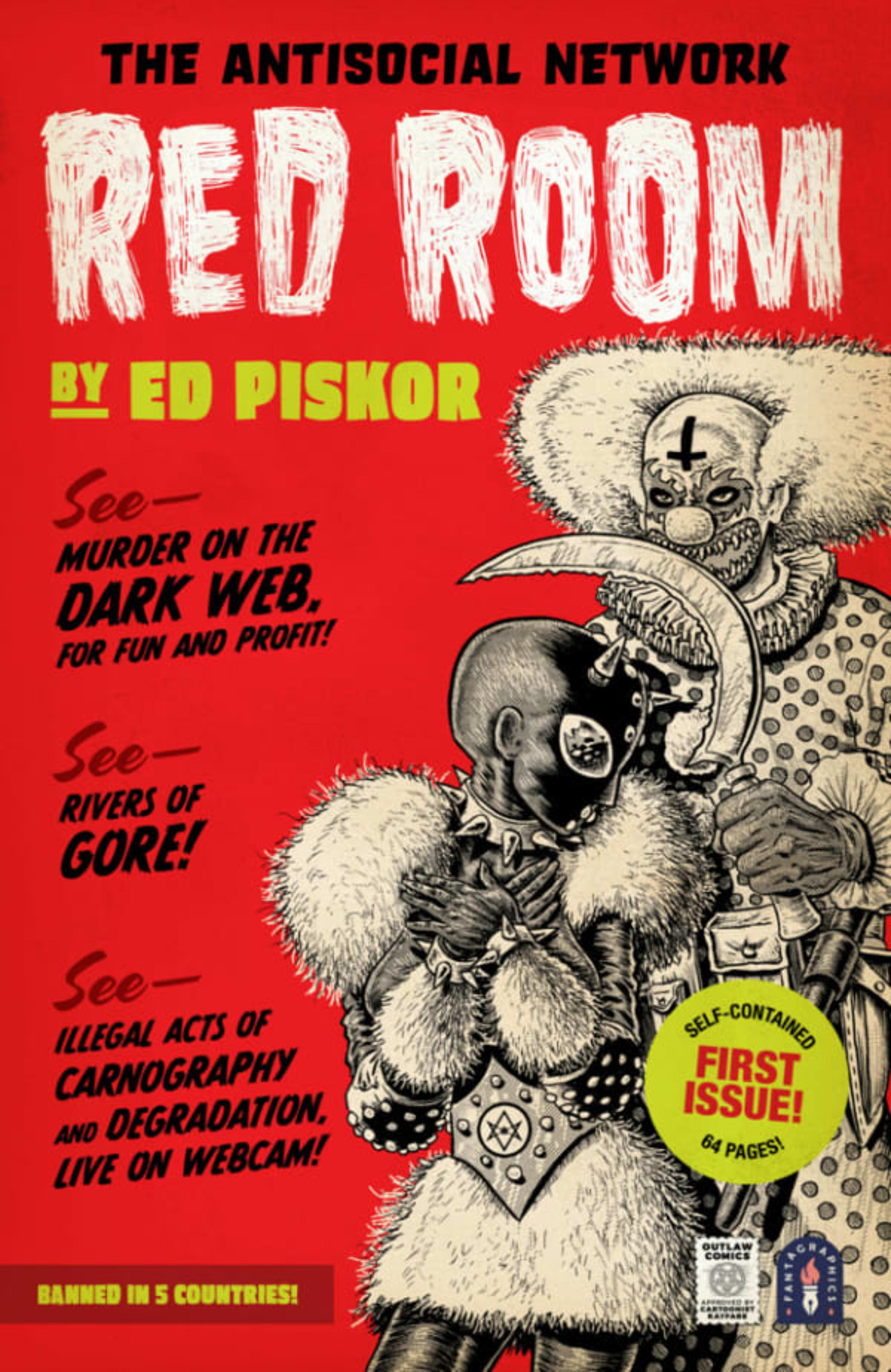 Red Room: The Antisocial Network cover — © Fantagraphics