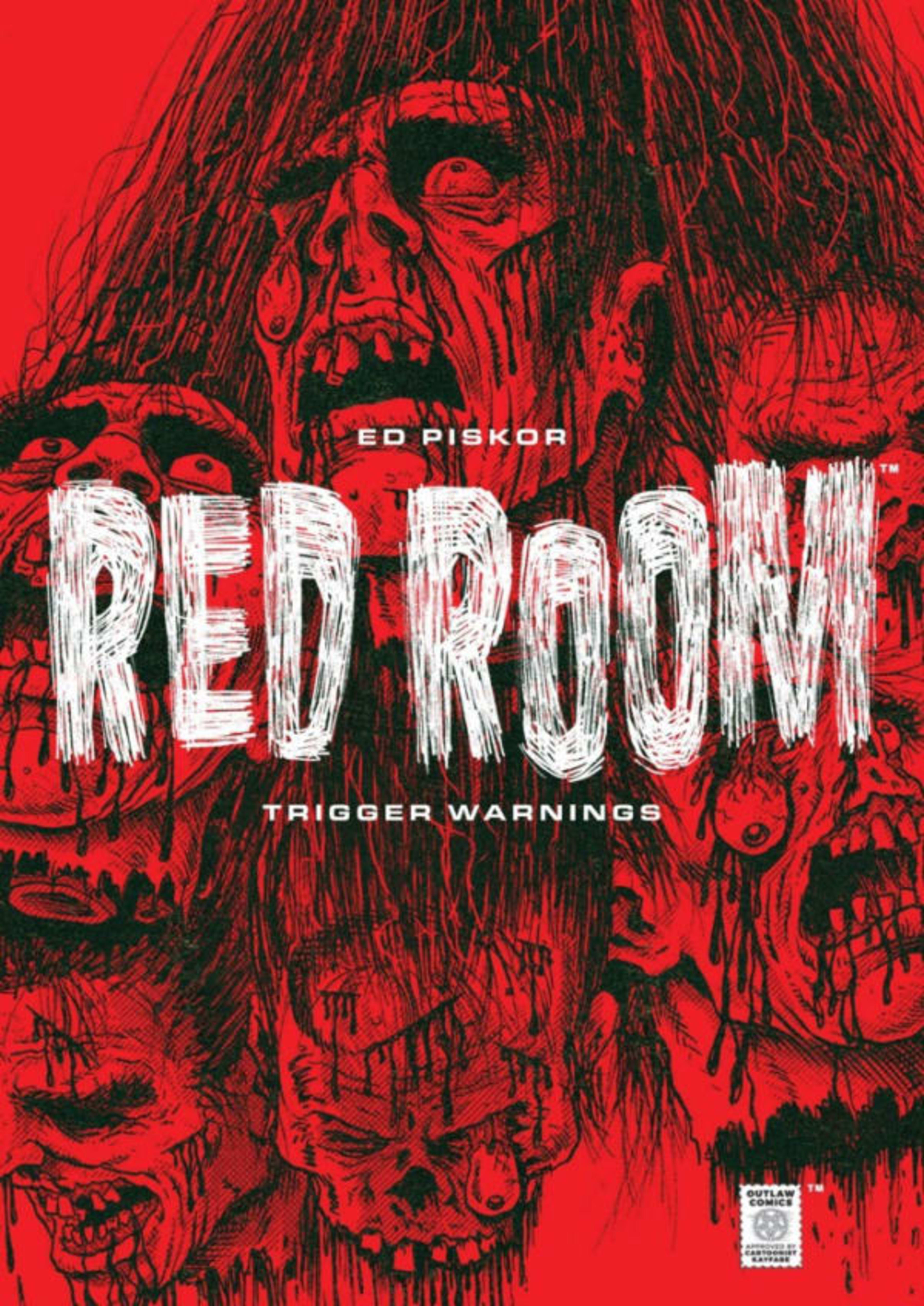 Red Room: Trigger Warnings cover — © Fantagraphics